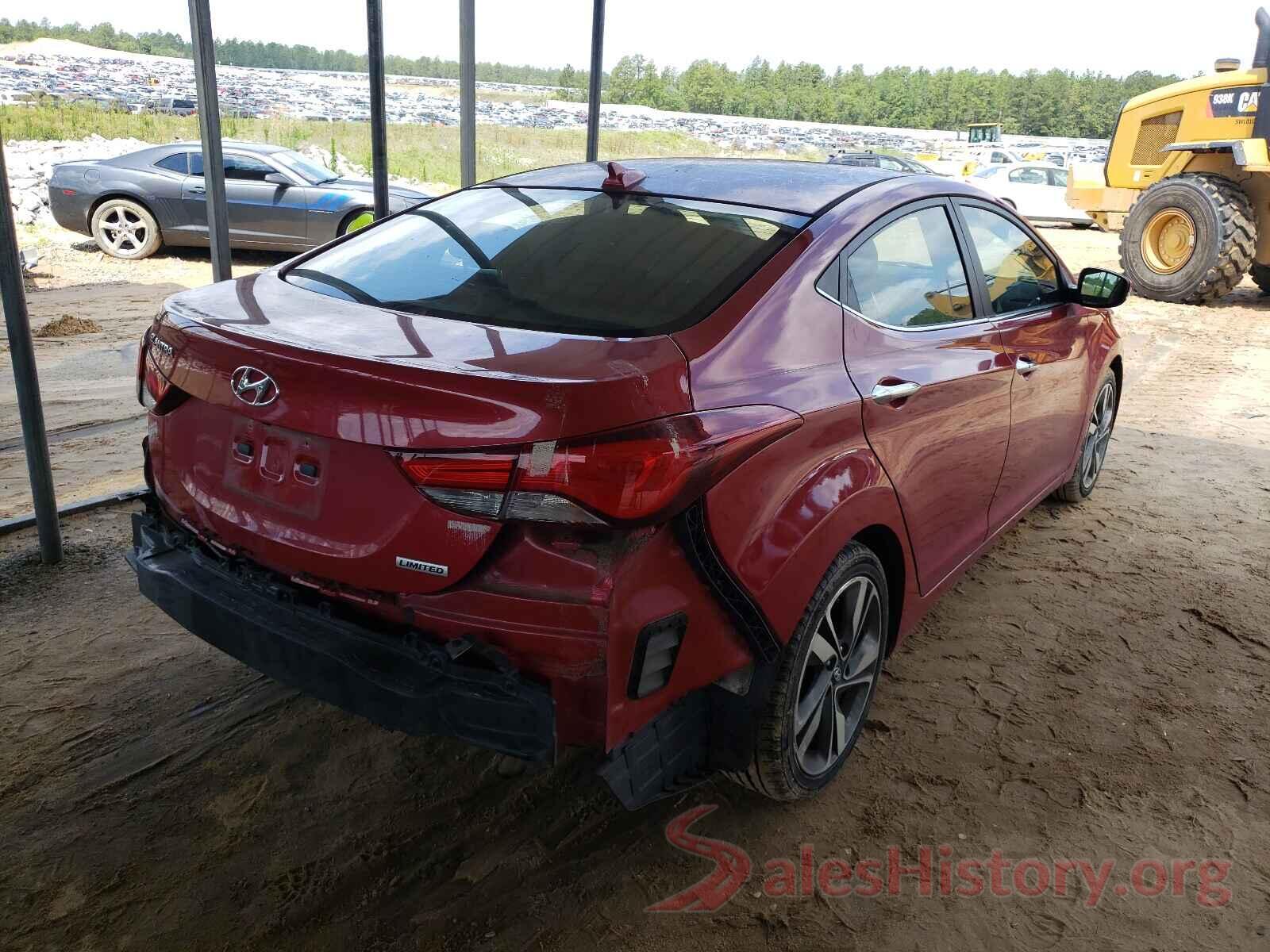 KMHDH4AE9GU535709 2016 HYUNDAI ELANTRA