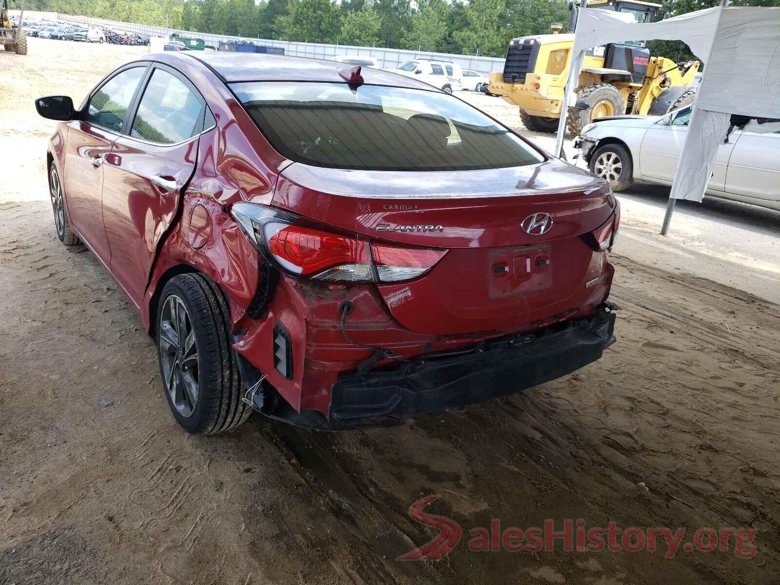 KMHDH4AE9GU535709 2016 HYUNDAI ELANTRA