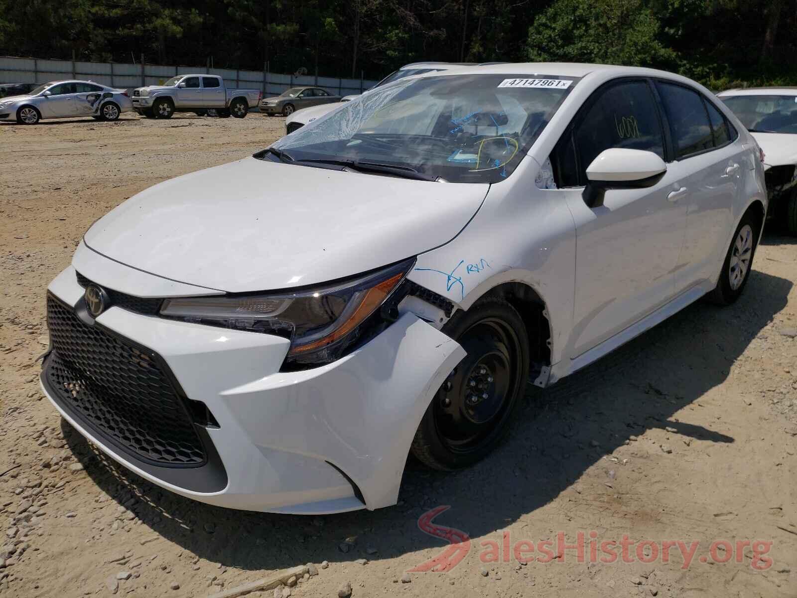 JTDDPMAE0MJ175654 2021 TOYOTA COROLLA