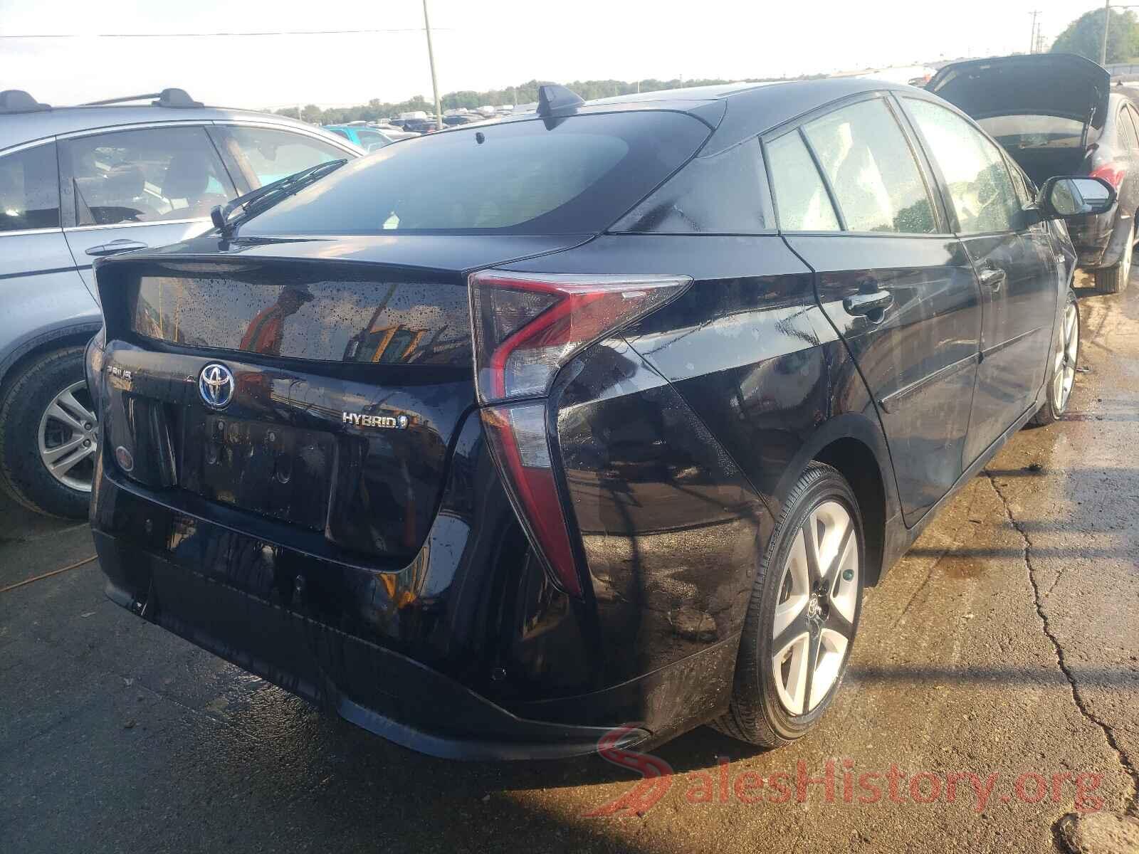 JTDKARFU6J3552865 2018 TOYOTA PRIUS