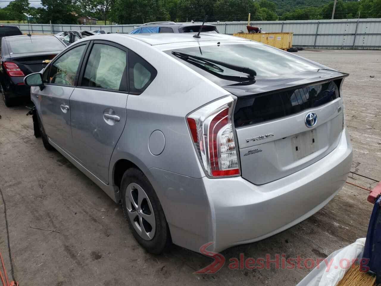 JTDKN3DU2F0478292 2015 TOYOTA PRIUS