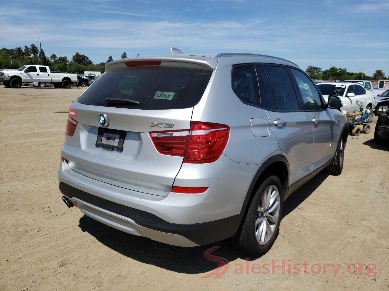 5UXWZ7C36H0V91752 2017 BMW X3