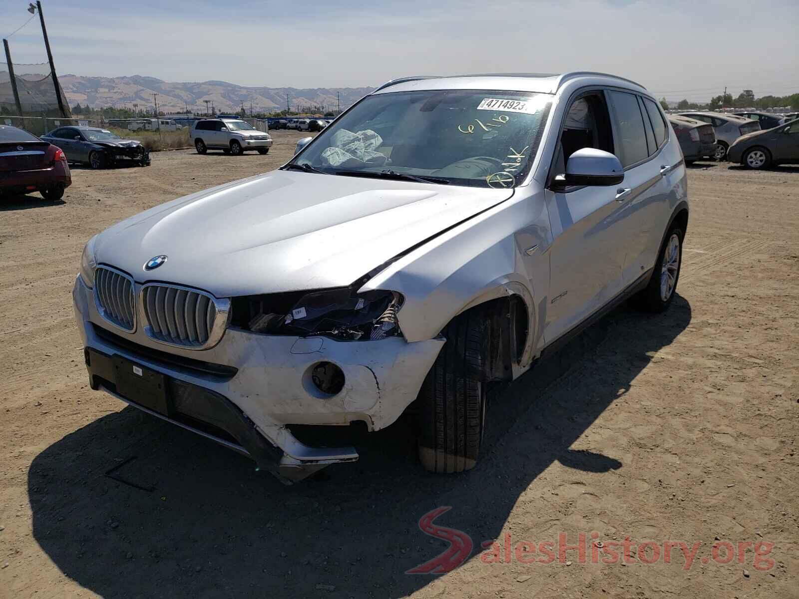 5UXWZ7C36H0V91752 2017 BMW X3