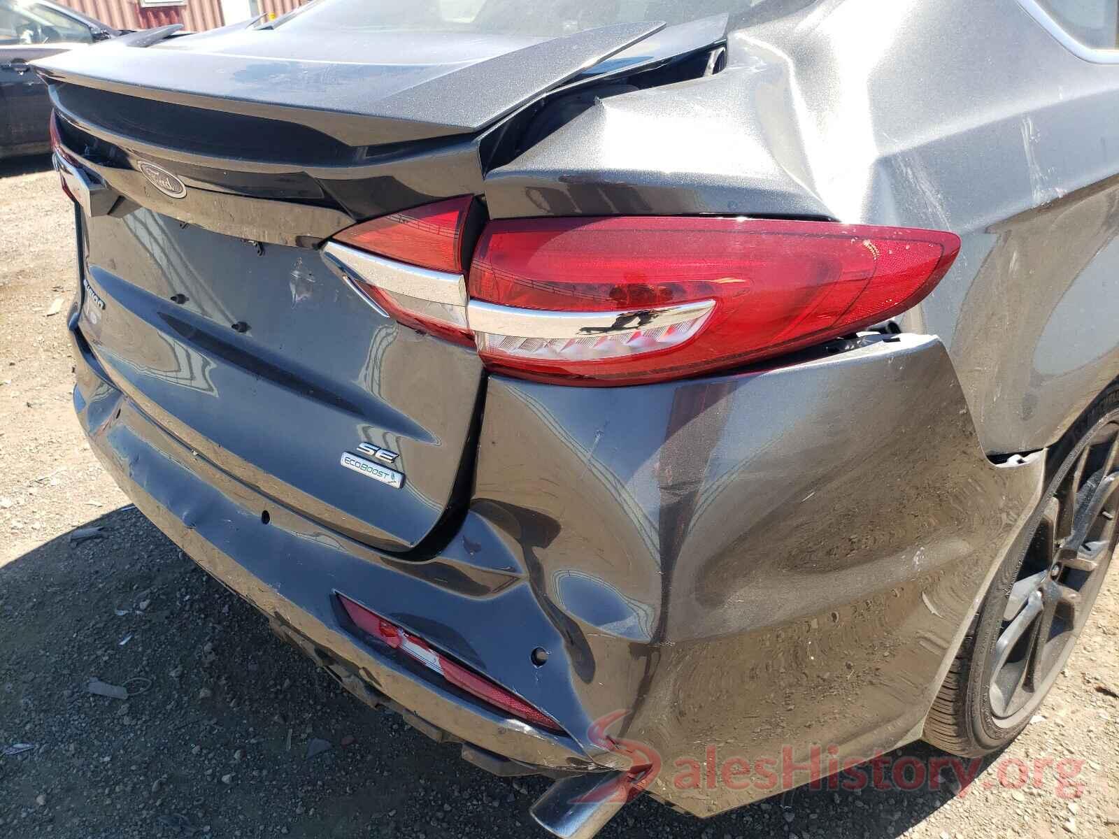 3FA6P0HD0KR195510 2019 FORD FUSION