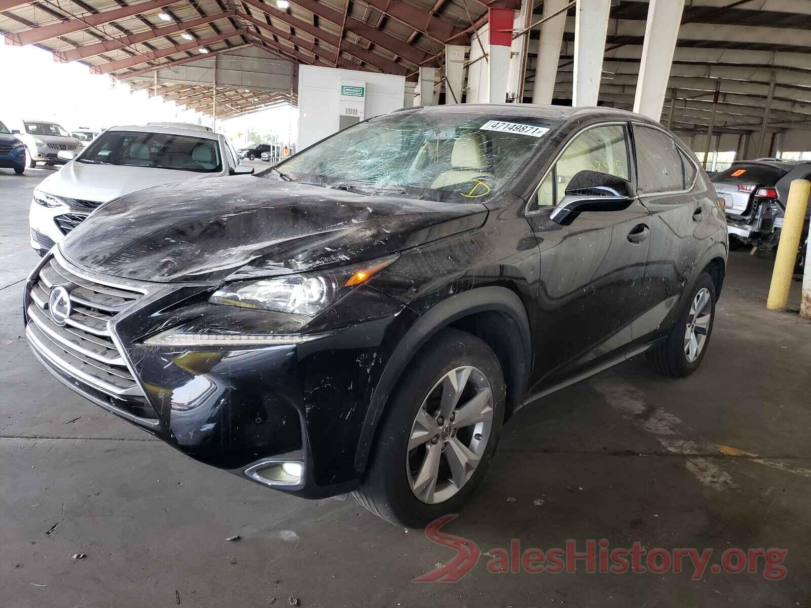 JTJYARBZ4H2061736 2017 LEXUS NX