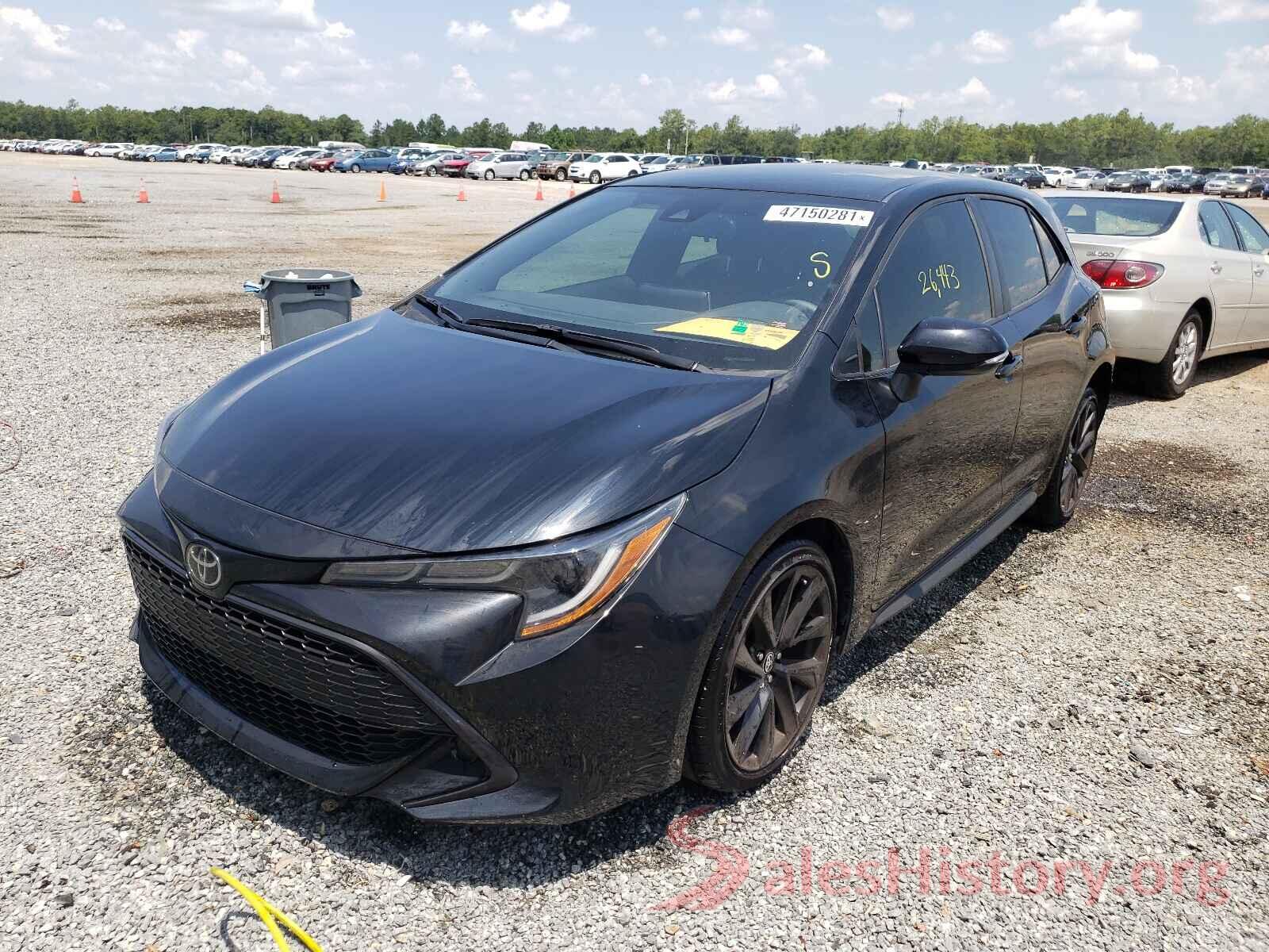 JTND4RBE0L3084869 2020 TOYOTA COROLLA