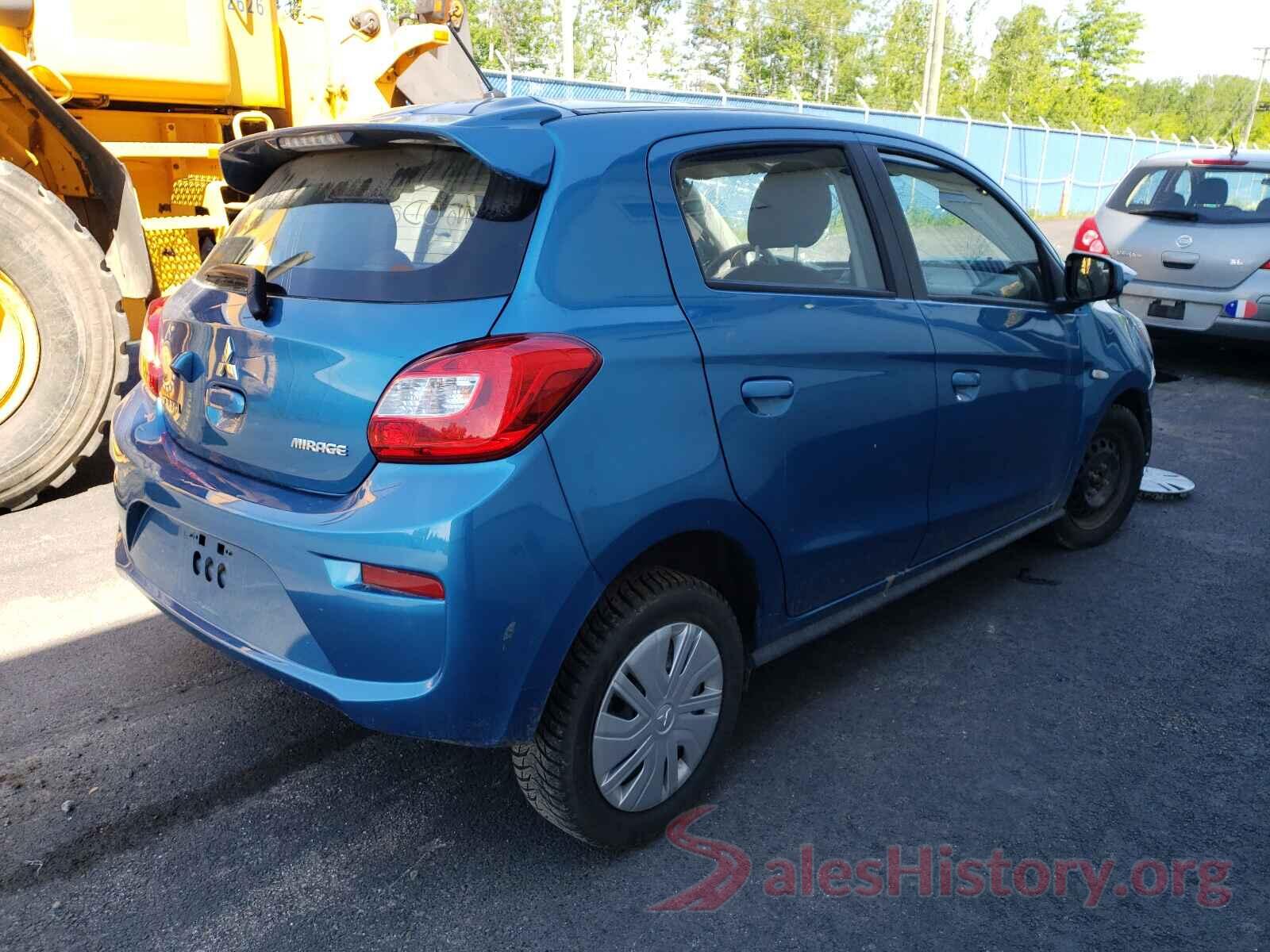 ML32A3HJ8KH007659 2019 MITSUBISHI MIRAGE