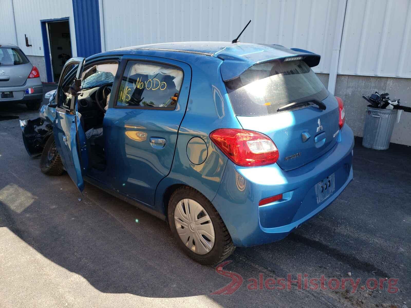 ML32A3HJ8KH007659 2019 MITSUBISHI MIRAGE