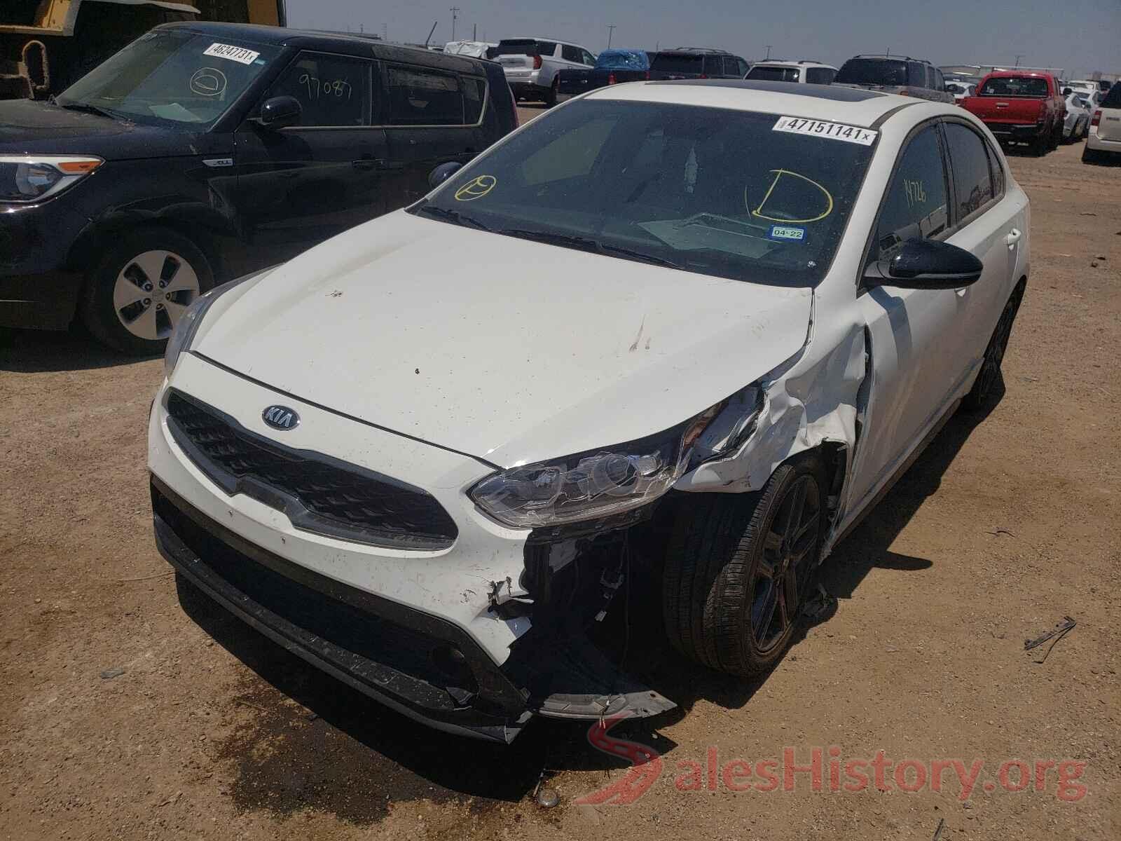 3KPF34AD4LE190035 2020 KIA FORTE