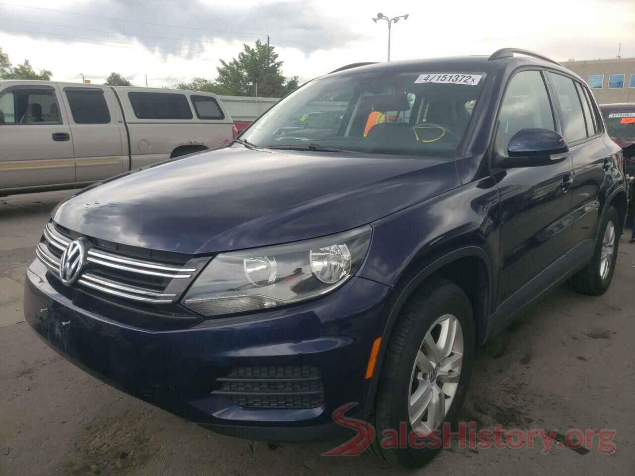 WVGBV7AX1GW577606 2016 VOLKSWAGEN TIGUAN