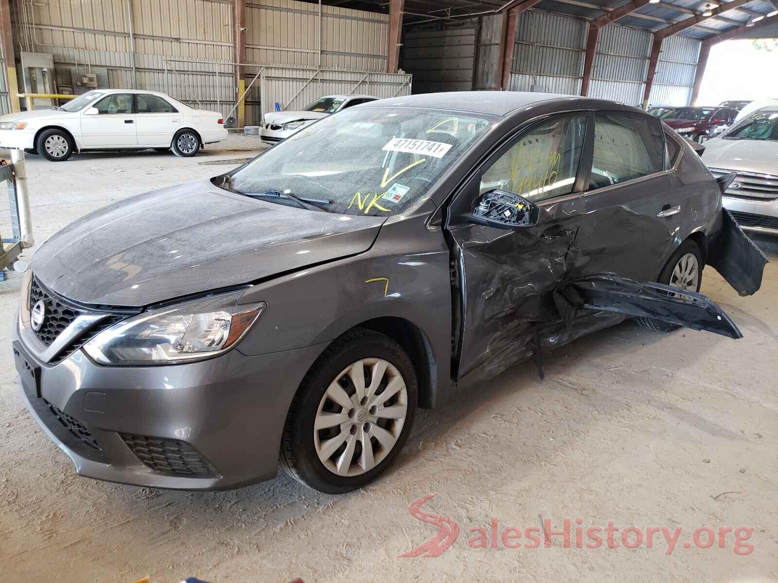 3N1AB7APXGL667726 2016 NISSAN SENTRA