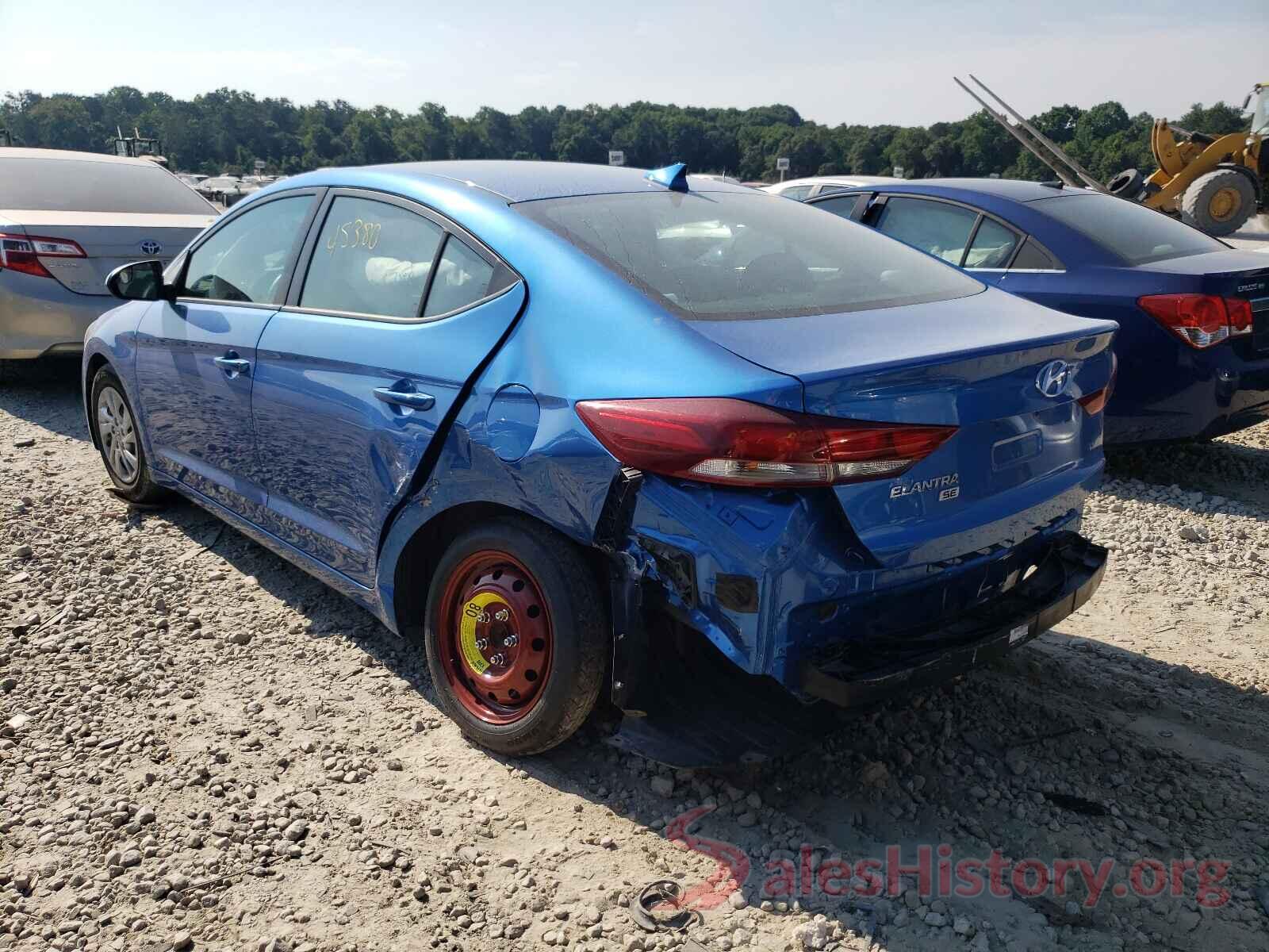 KMHD74LF6HU394429 2017 HYUNDAI ELANTRA