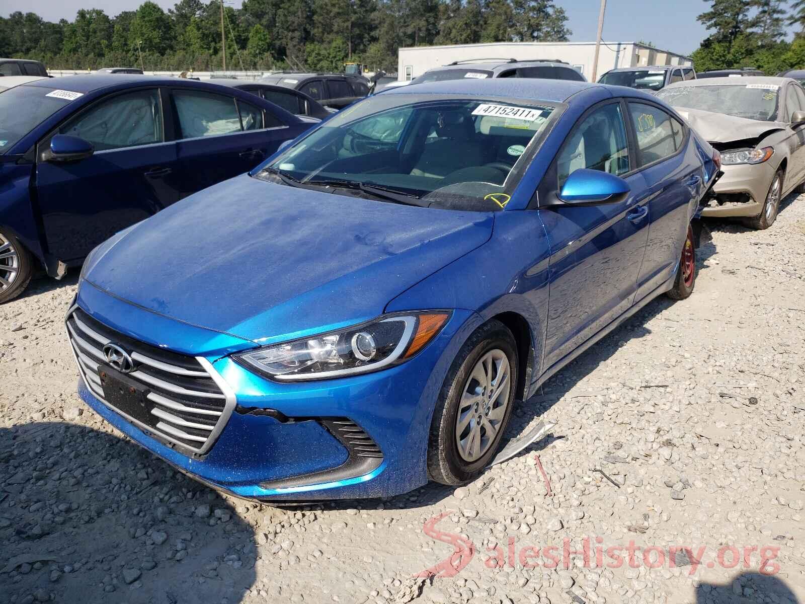 KMHD74LF6HU394429 2017 HYUNDAI ELANTRA