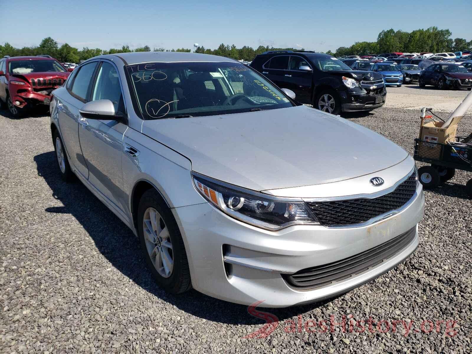 5XXGT4L35GG030476 2016 KIA OPTIMA