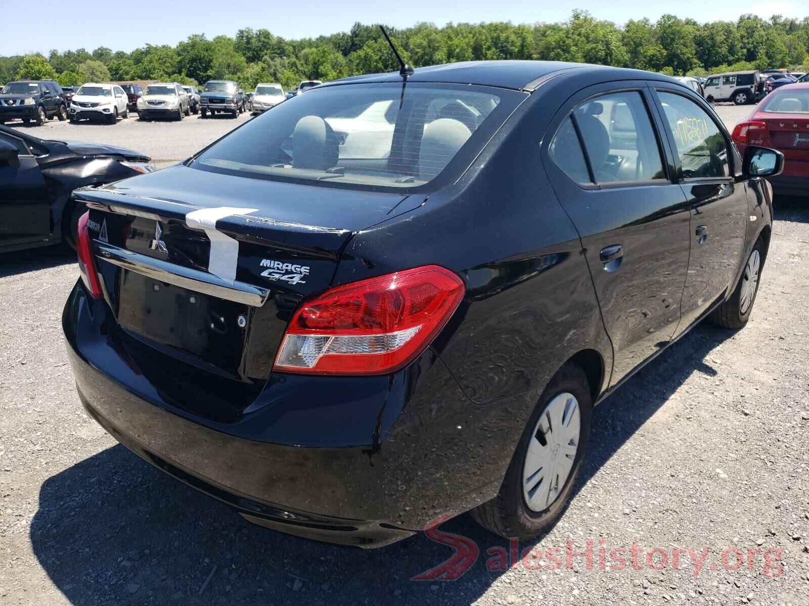 ML32F3FJ7JHF03946 2018 MITSUBISHI MIRAGE