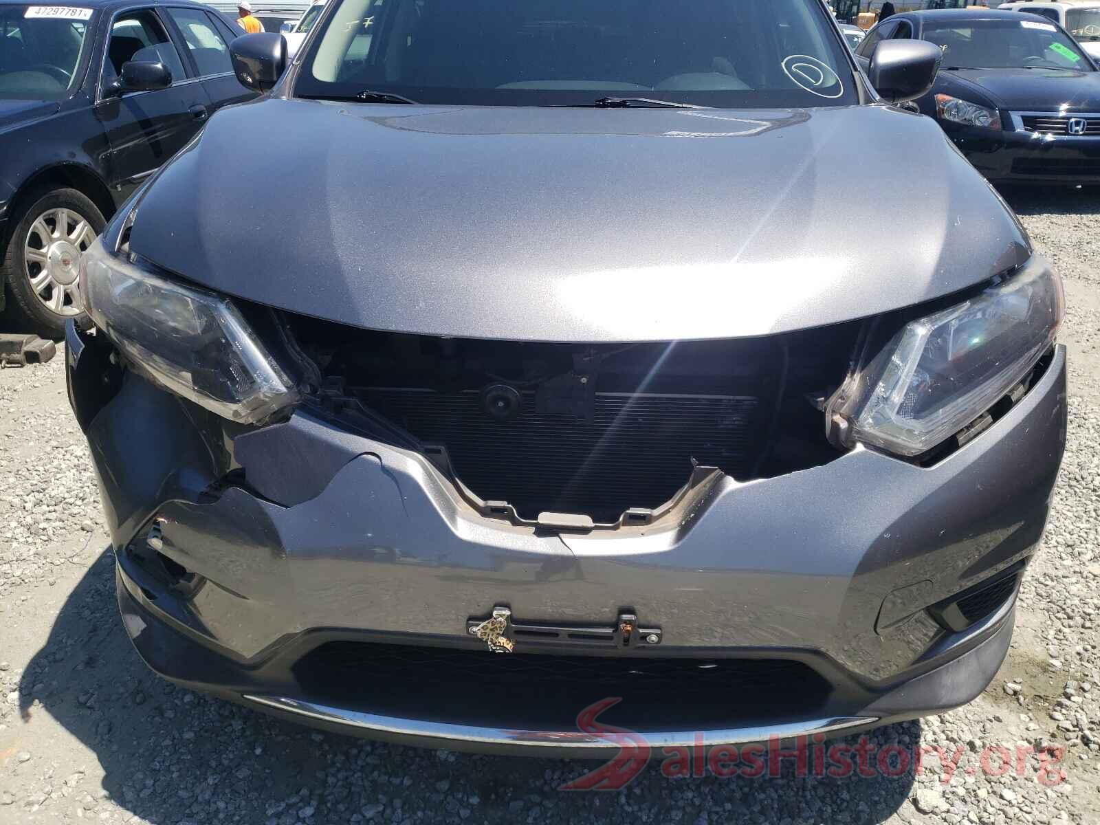 KNMAT2MT7GP639389 2016 NISSAN ROGUE