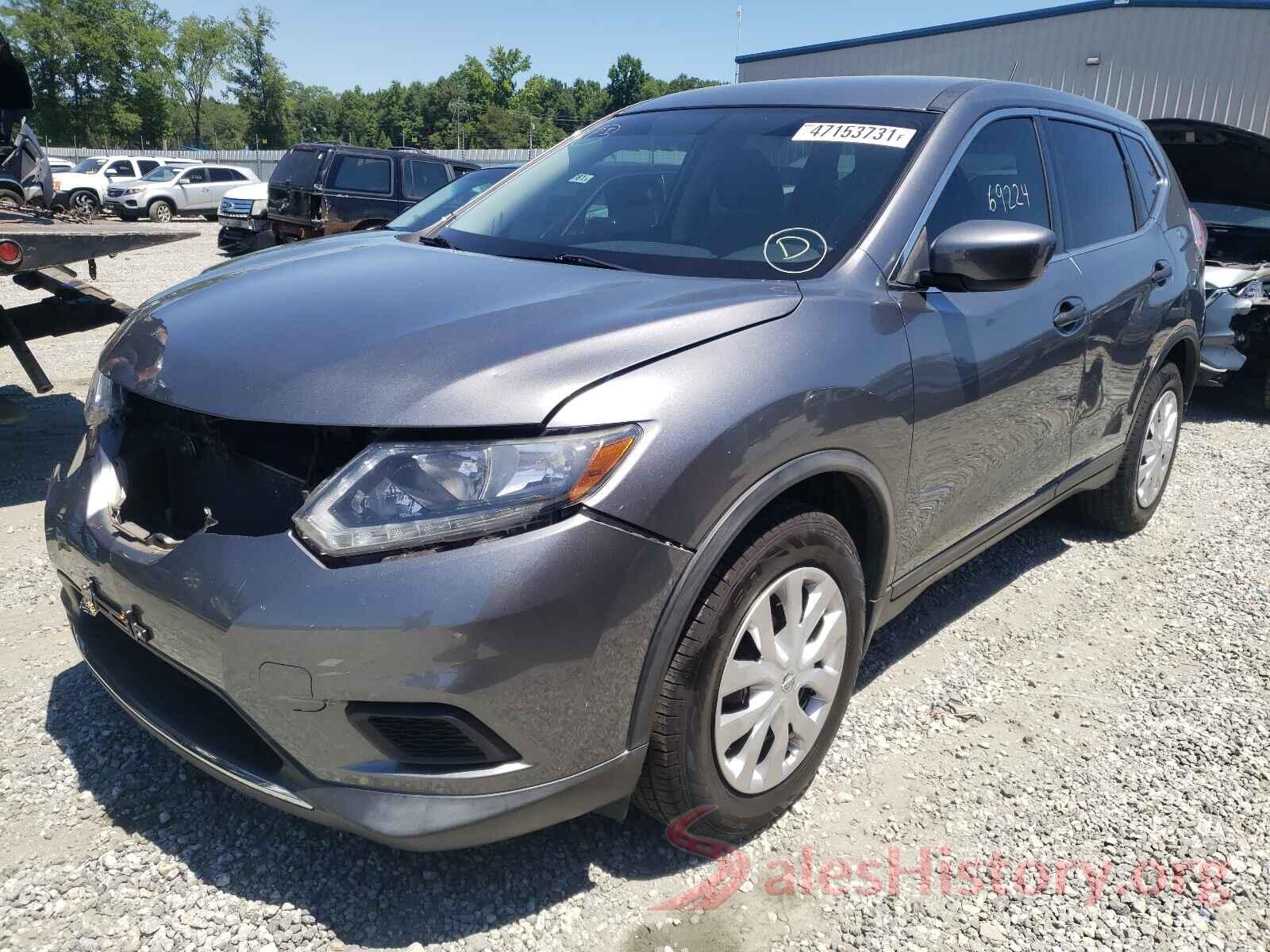 KNMAT2MT7GP639389 2016 NISSAN ROGUE