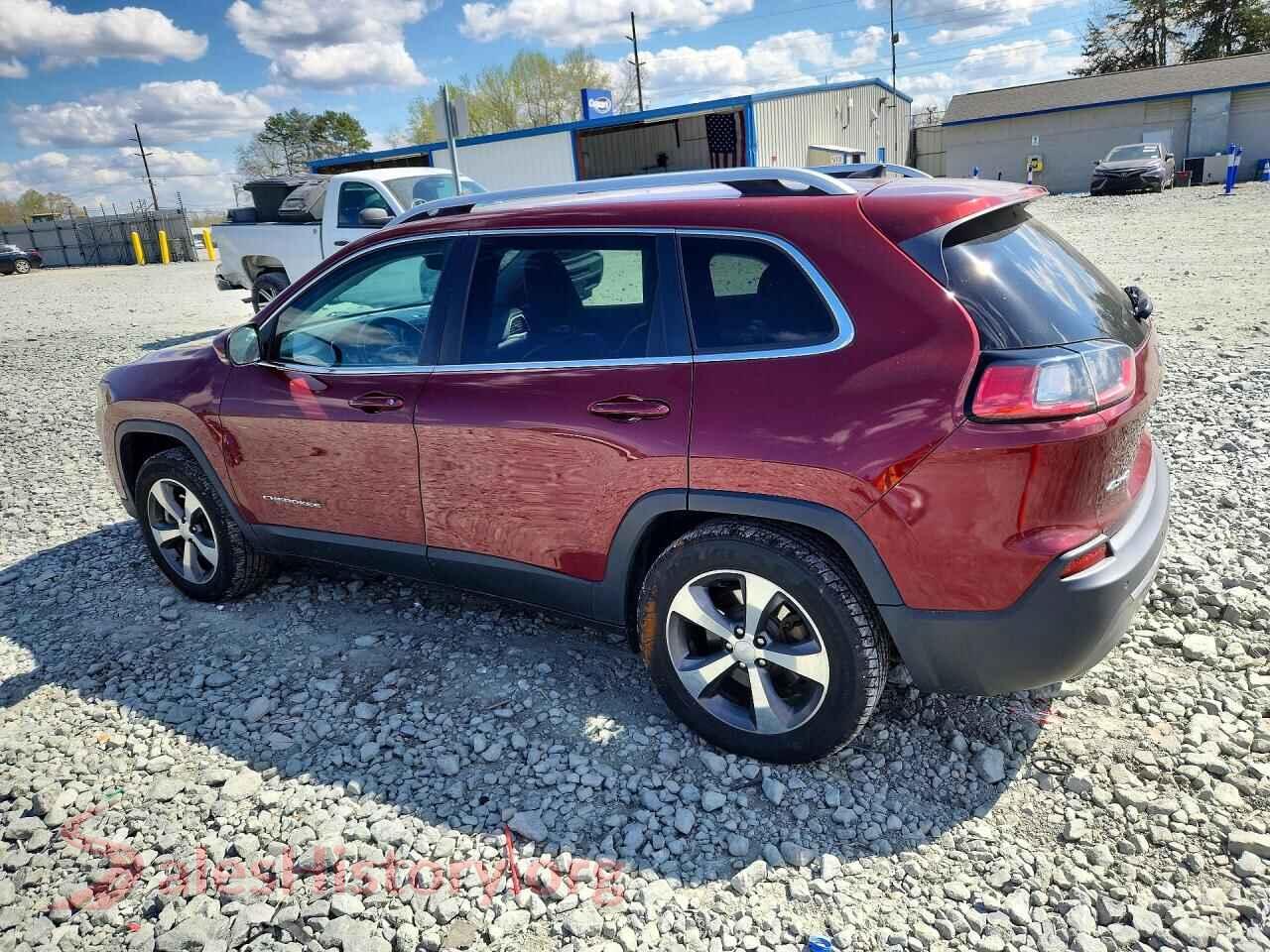 2019 JEEP CHEROKEE VIN 1C4PJMDX1KD440119, front view