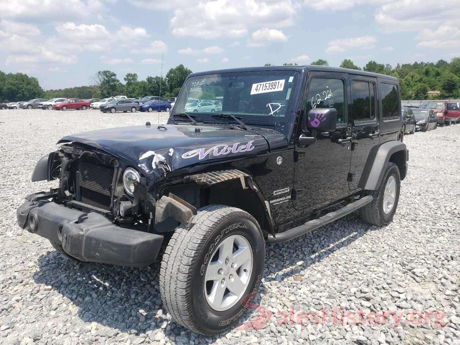 1C4BJWDG7HL725850 2017 JEEP WRANGLER