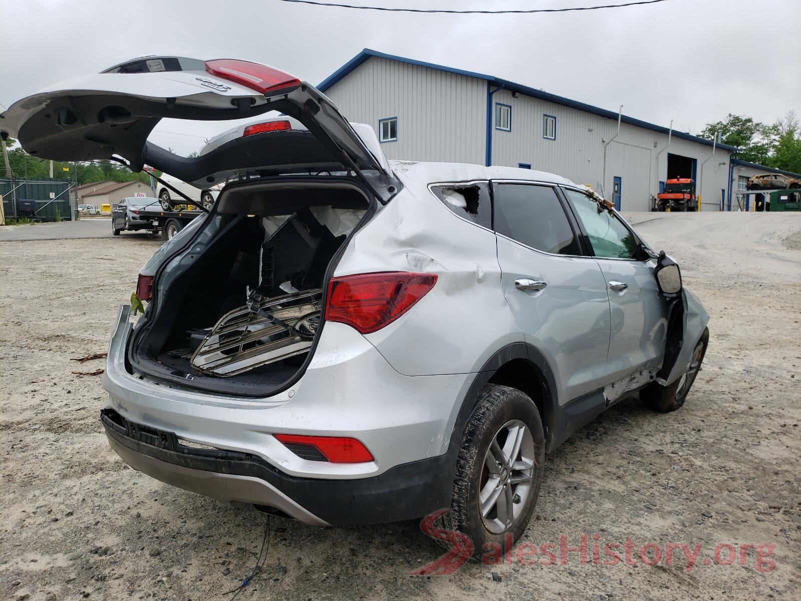 5XYZTDLB2HG455375 2017 HYUNDAI SANTA FE