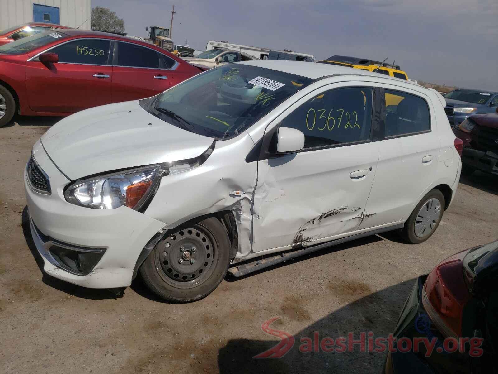 ML32A3HJ4KH013779 2019 MITSUBISHI MIRAGE