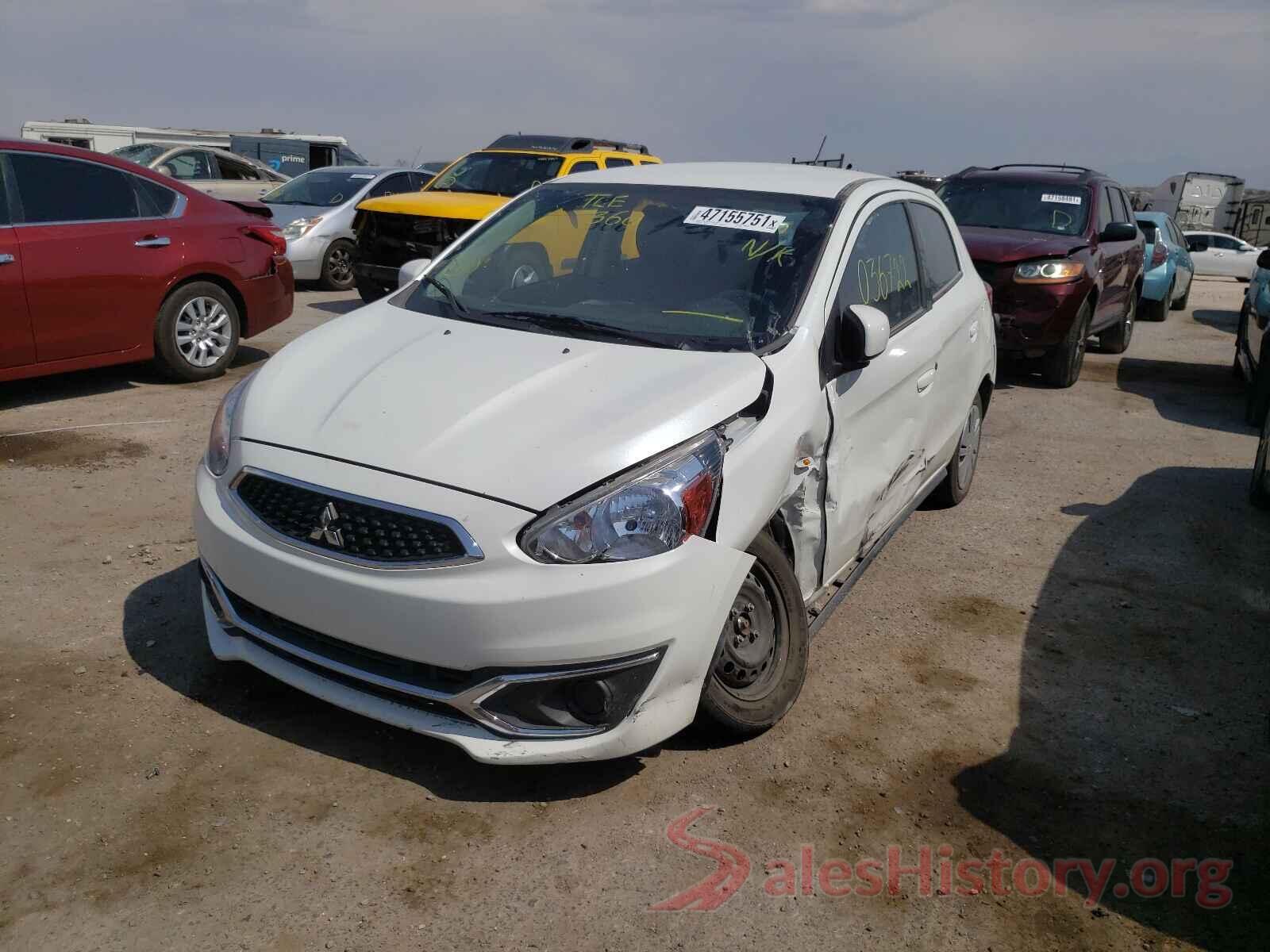 ML32A3HJ4KH013779 2019 MITSUBISHI MIRAGE