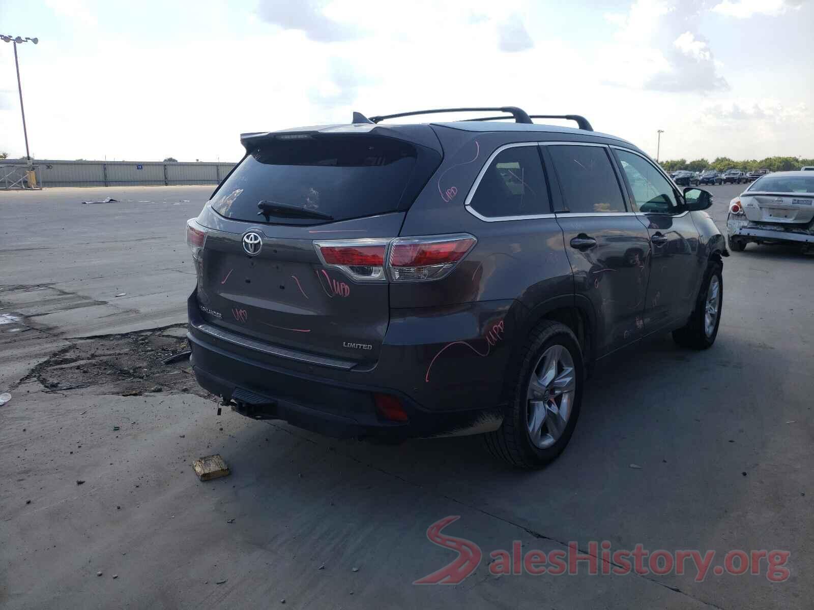 5TDYKRFH1GS184693 2016 TOYOTA HIGHLANDER