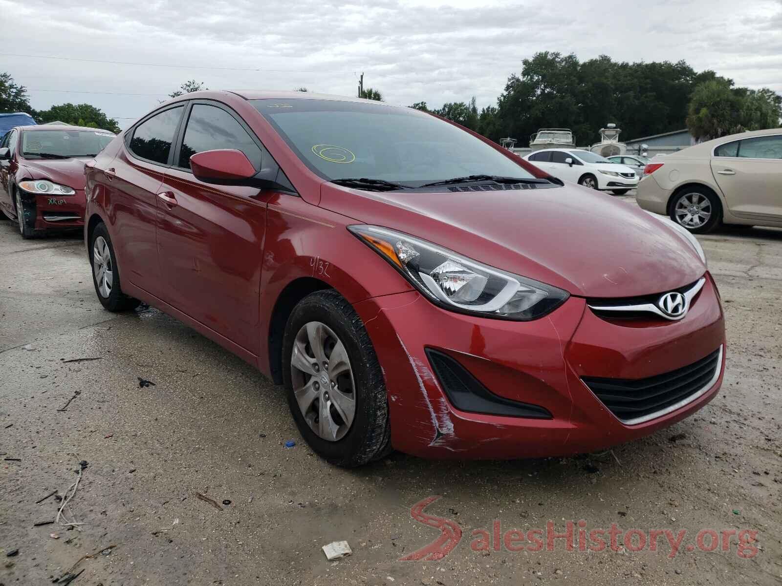 5NPDH4AE1GH770913 2016 HYUNDAI ELANTRA