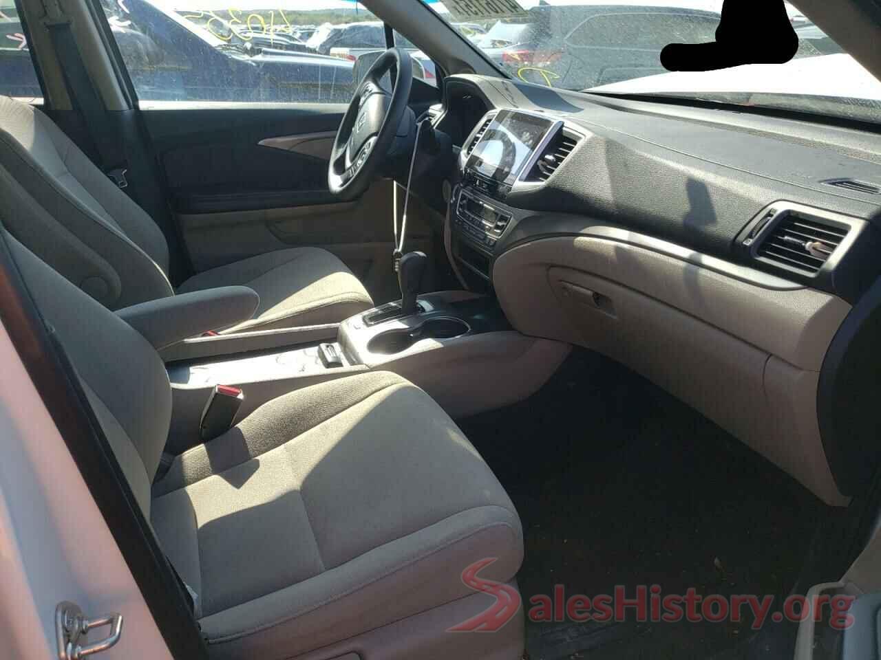 5FNYF5H34GB016503 2016 HONDA PILOT