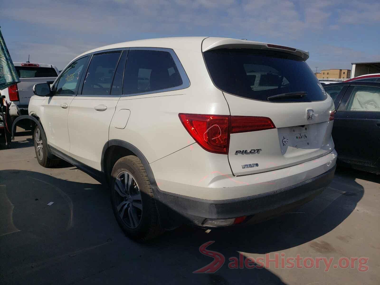 5FNYF5H34GB016503 2016 HONDA PILOT