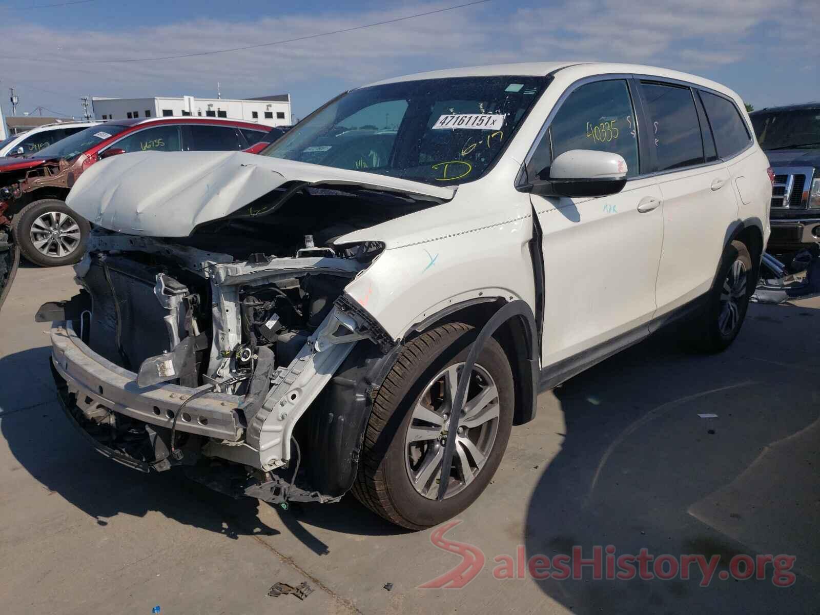 5FNYF5H34GB016503 2016 HONDA PILOT