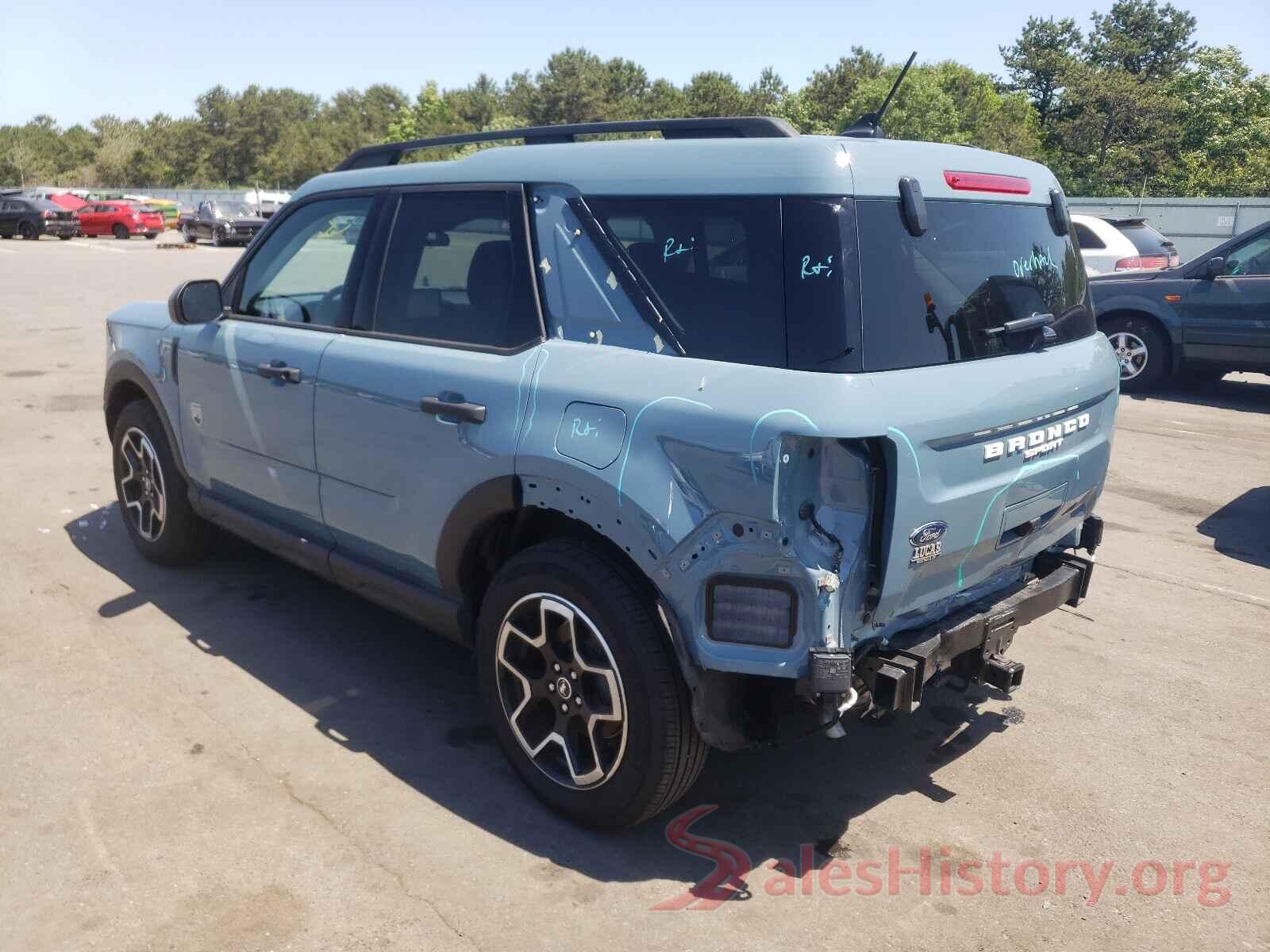 3FMCR9B6XMRA09895 2021 FORD BRONCO