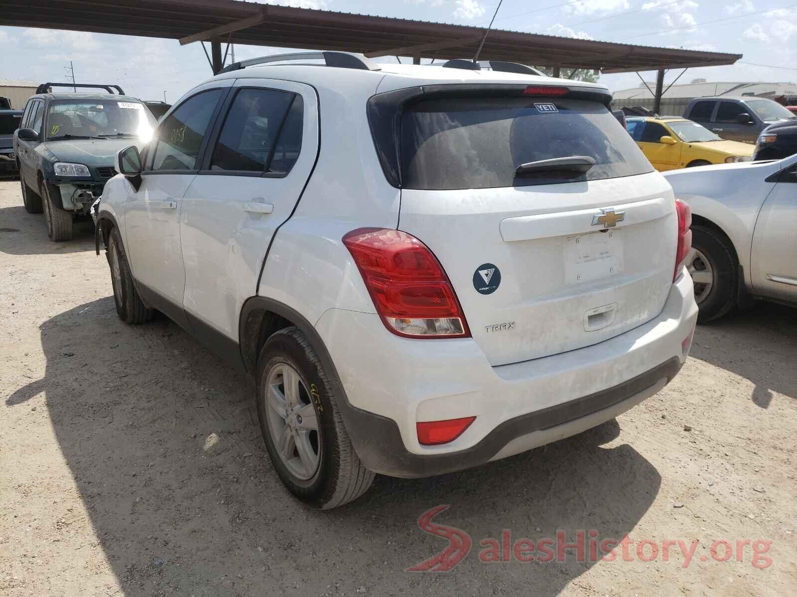 KL7CJLSB2MB310037 2021 CHEVROLET TRAX