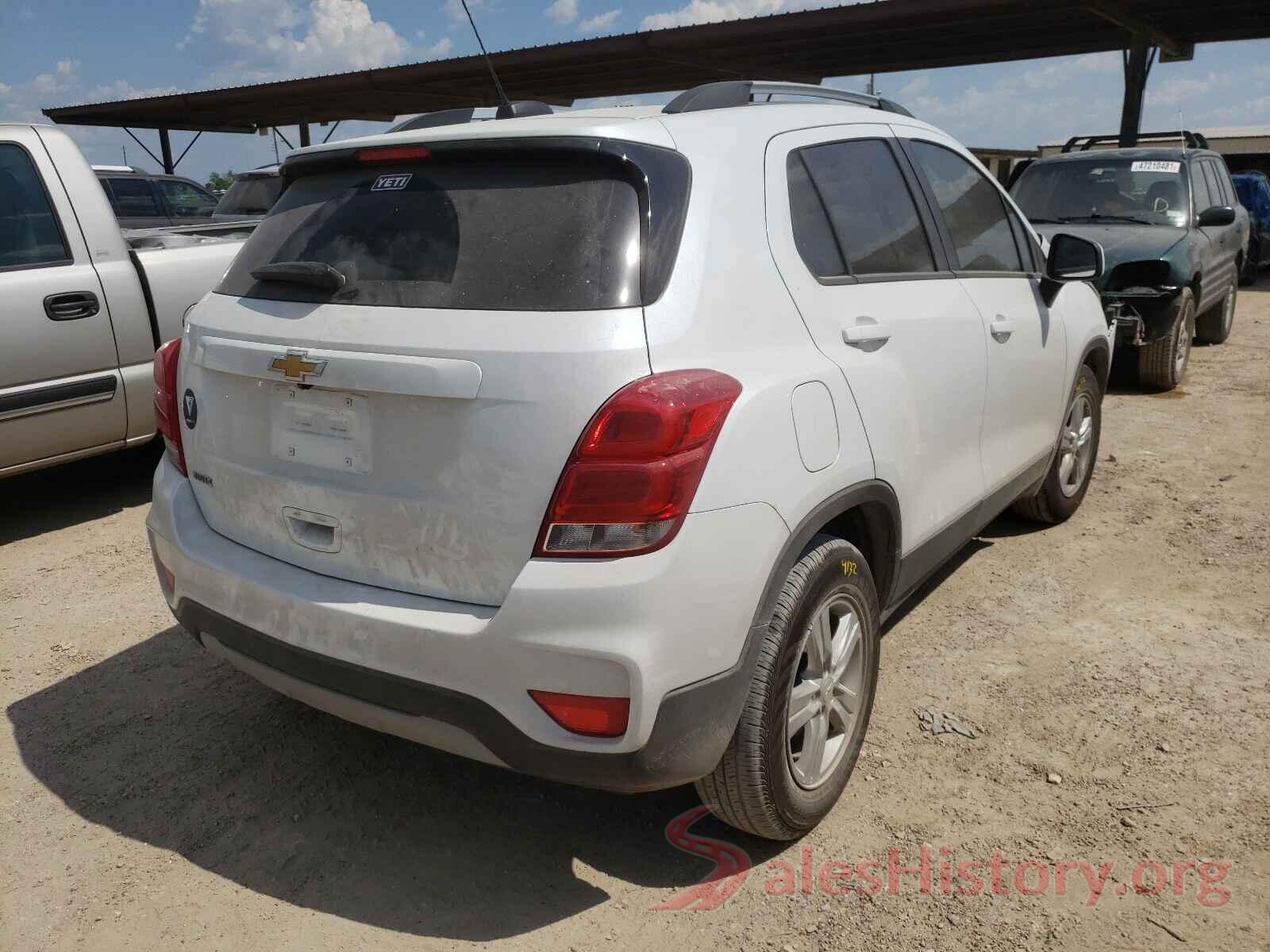 KL7CJLSB2MB310037 2021 CHEVROLET TRAX