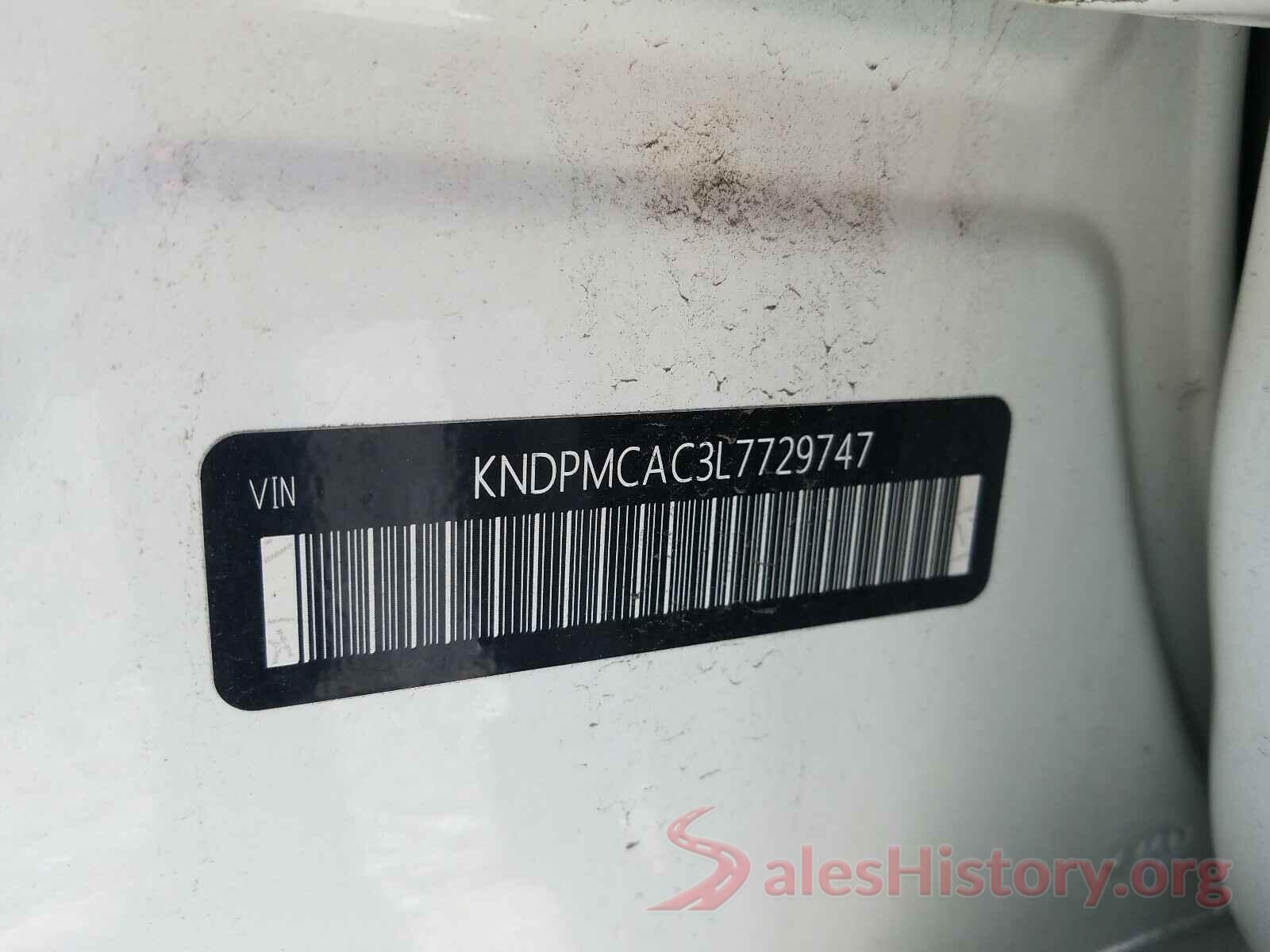 KNDPMCAC3L7729747 2020 KIA SPORTAGE