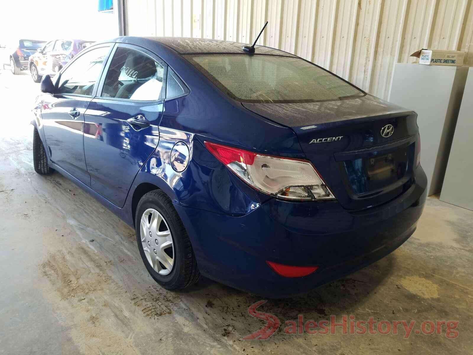 KMHCT4AE6GU000900 2016 HYUNDAI ACCENT