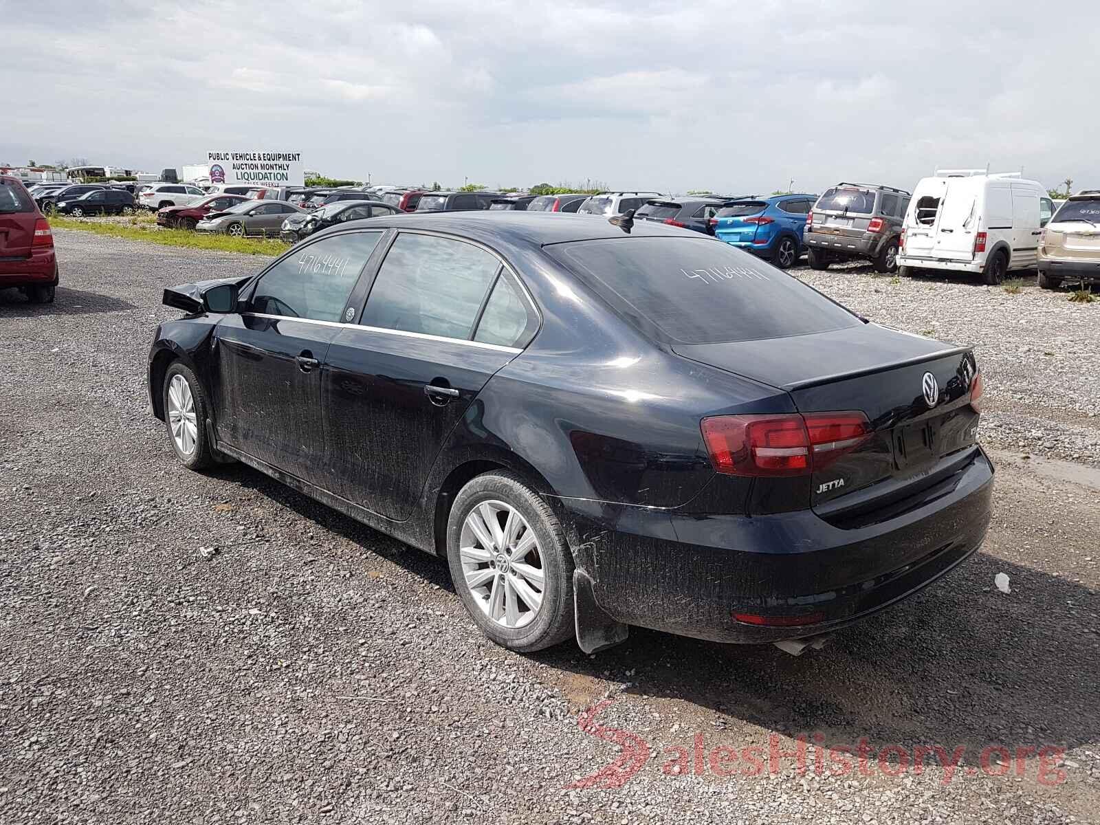 3VWDB7AJ7HM240373 2017 VOLKSWAGEN JETTA