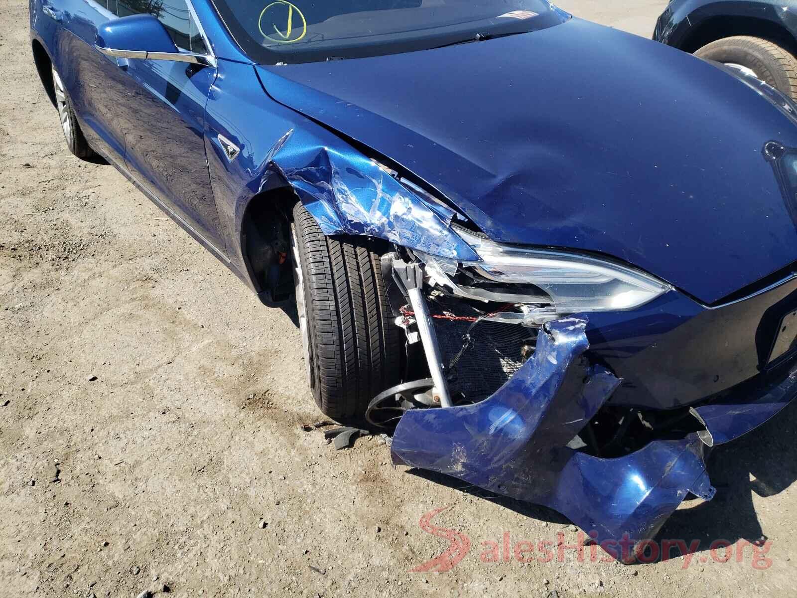 5YJSA1E25GF154382 2016 TESLA MODEL S