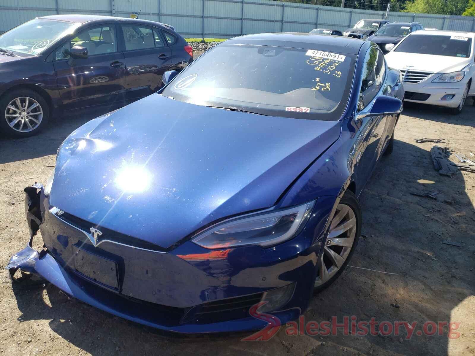 5YJSA1E25GF154382 2016 TESLA MODEL S