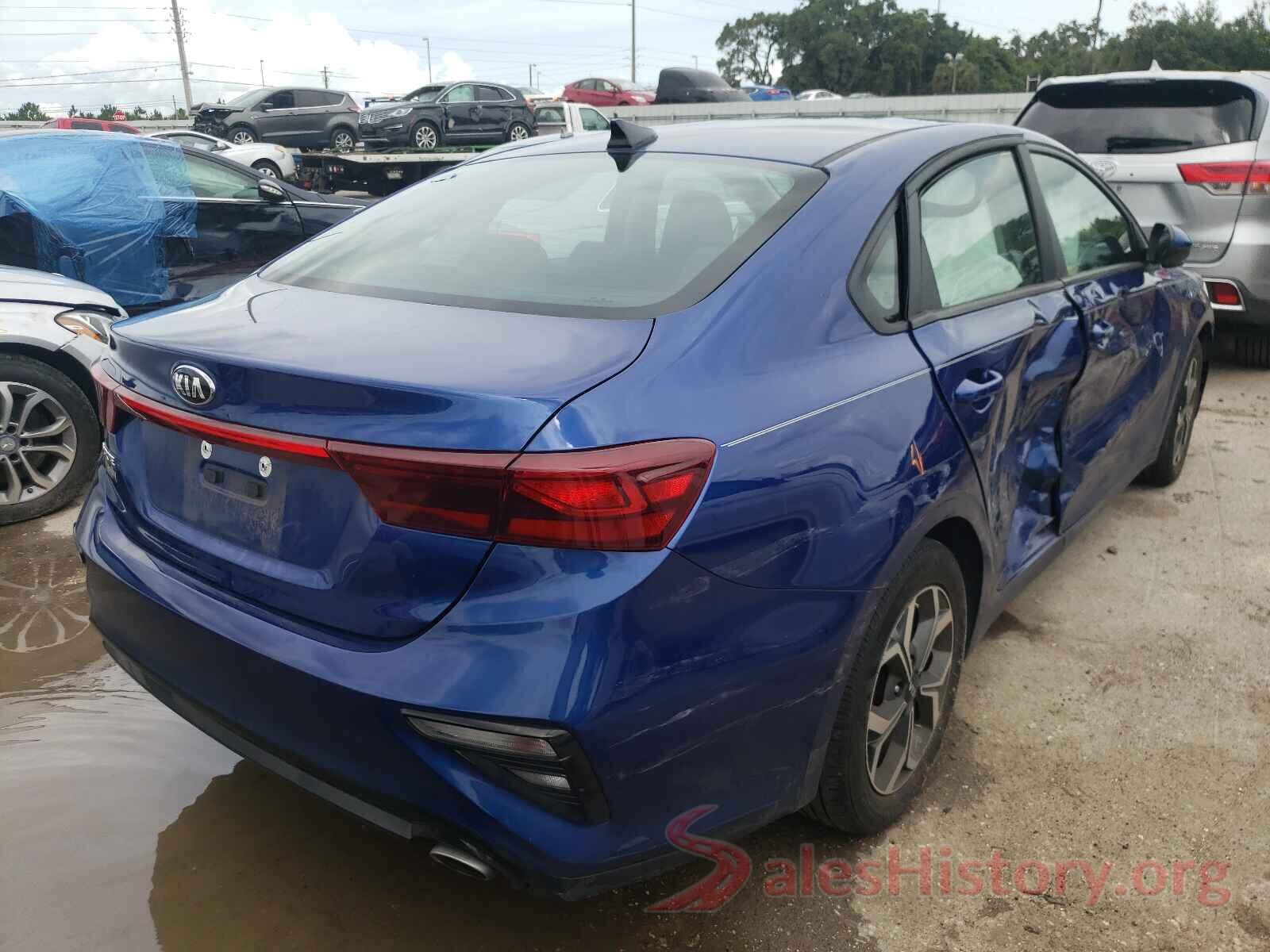 3KPF24AD4LE159306 2020 KIA FORTE