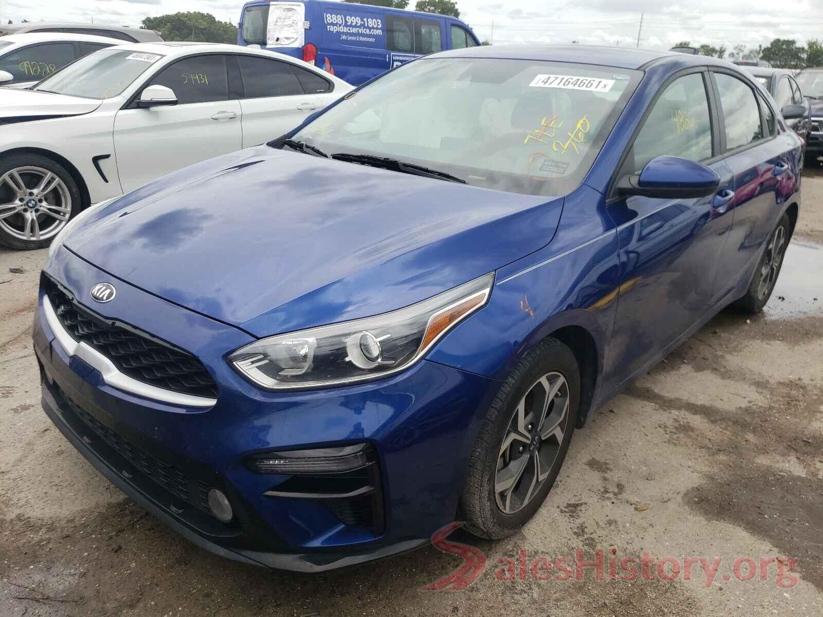 3KPF24AD4LE159306 2020 KIA FORTE