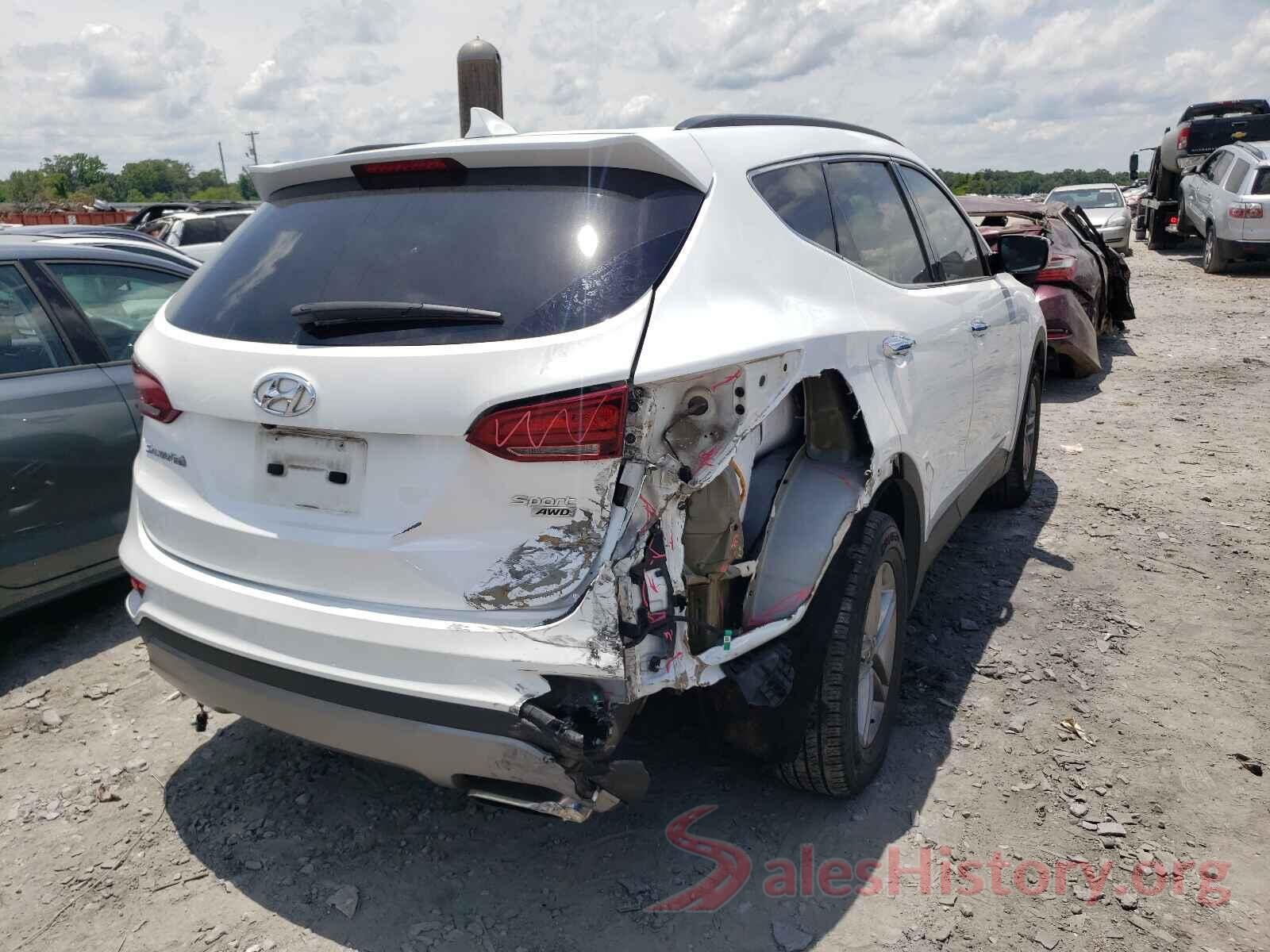 5NMZUDLB7HH023433 2017 HYUNDAI SANTA FE