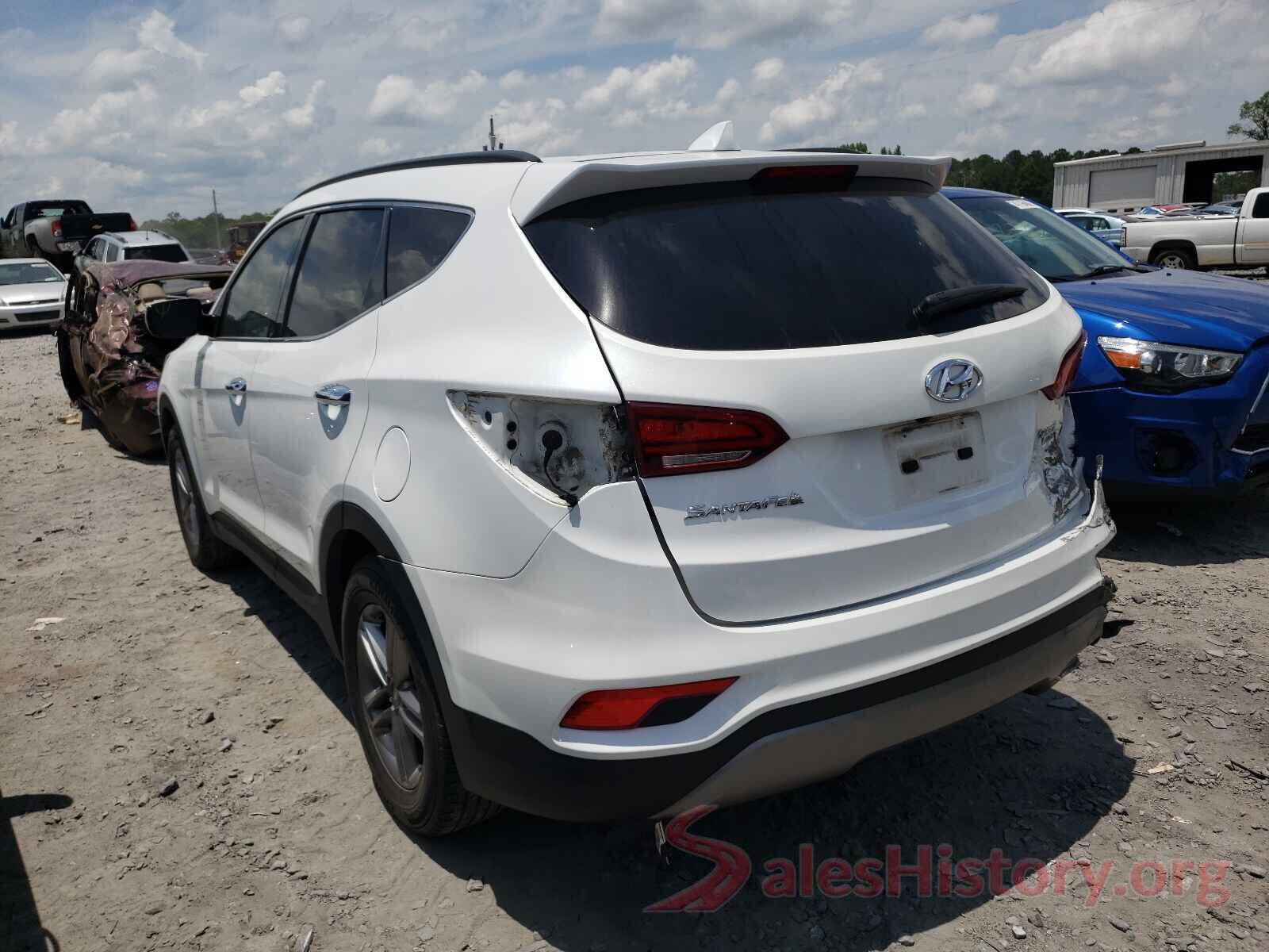 5NMZUDLB7HH023433 2017 HYUNDAI SANTA FE