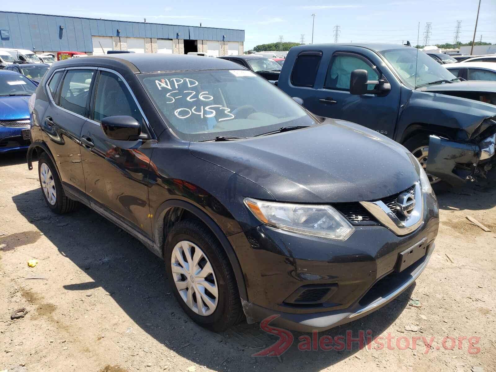 5N1AT2MV7GC810453 2016 NISSAN ROGUE