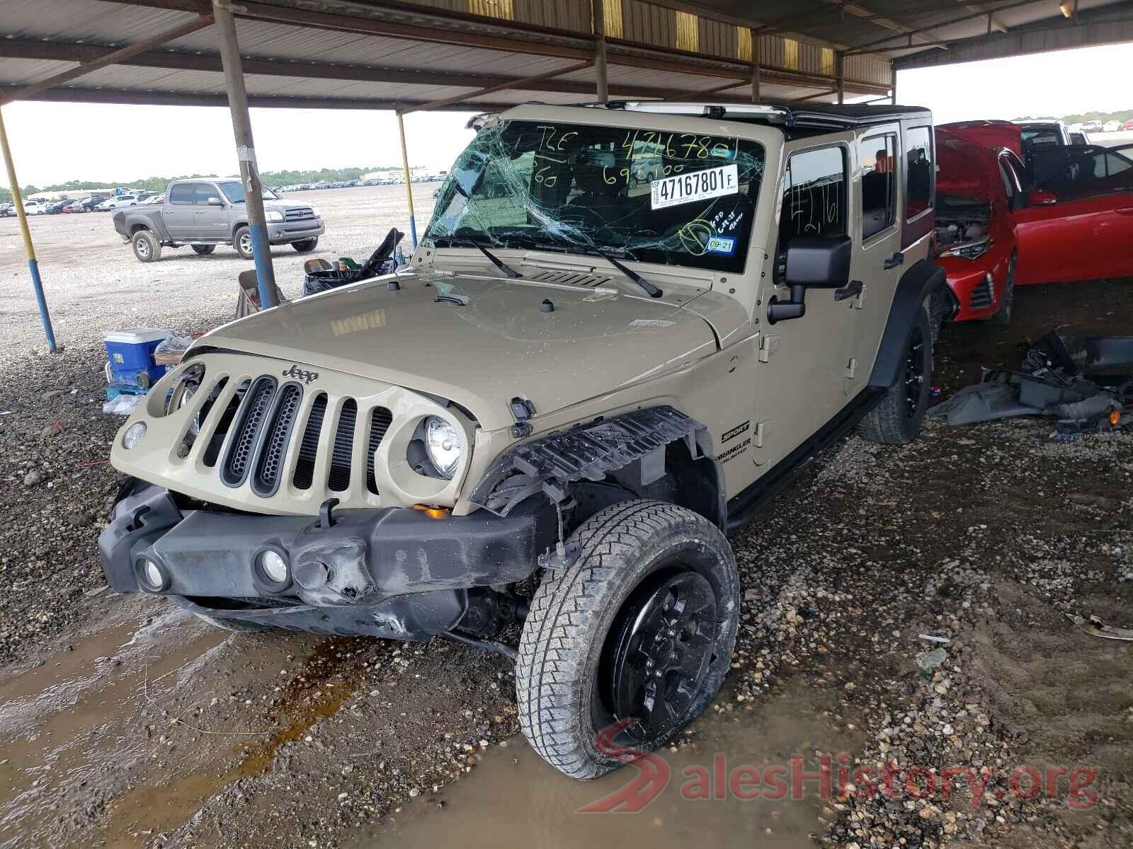 1C4BJWDG2HL698900 2017 JEEP WRANGLER