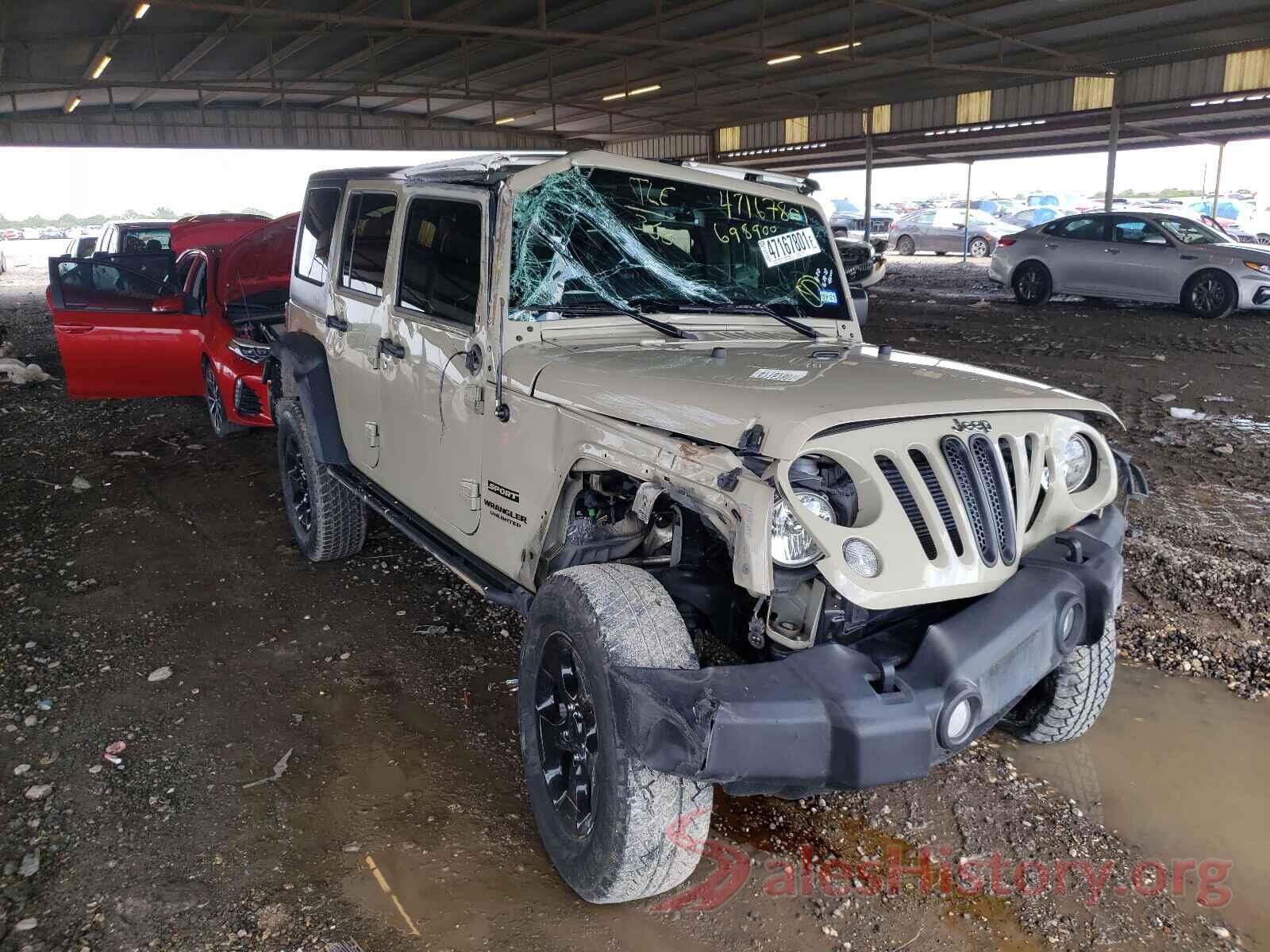 1C4BJWDG2HL698900 2017 JEEP WRANGLER