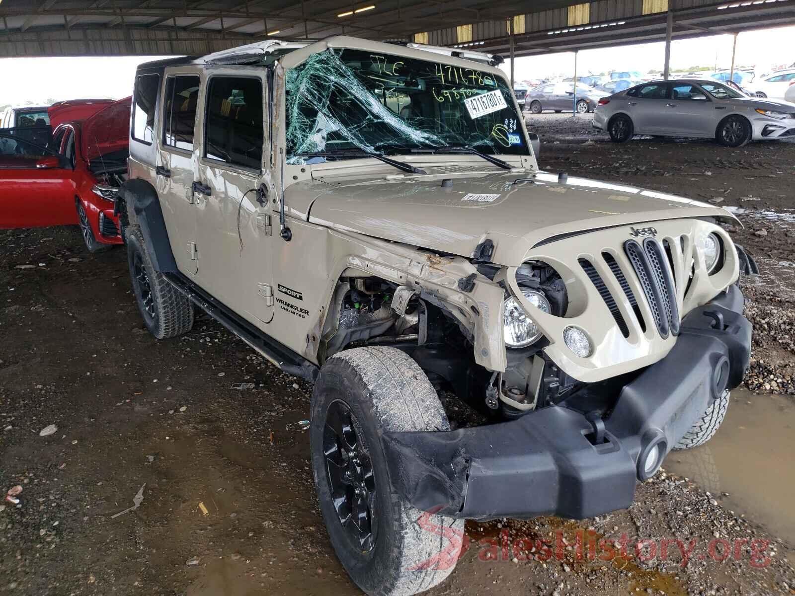 1C4BJWDG2HL698900 2017 JEEP WRANGLER