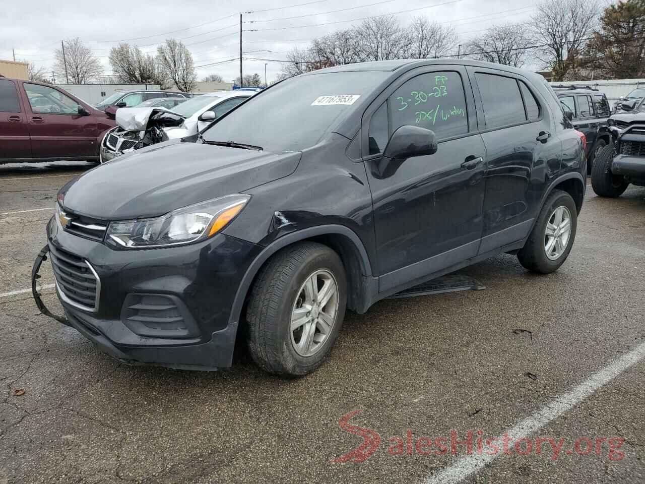 KL7CJKSB1LB313682 2020 CHEVROLET TRAX