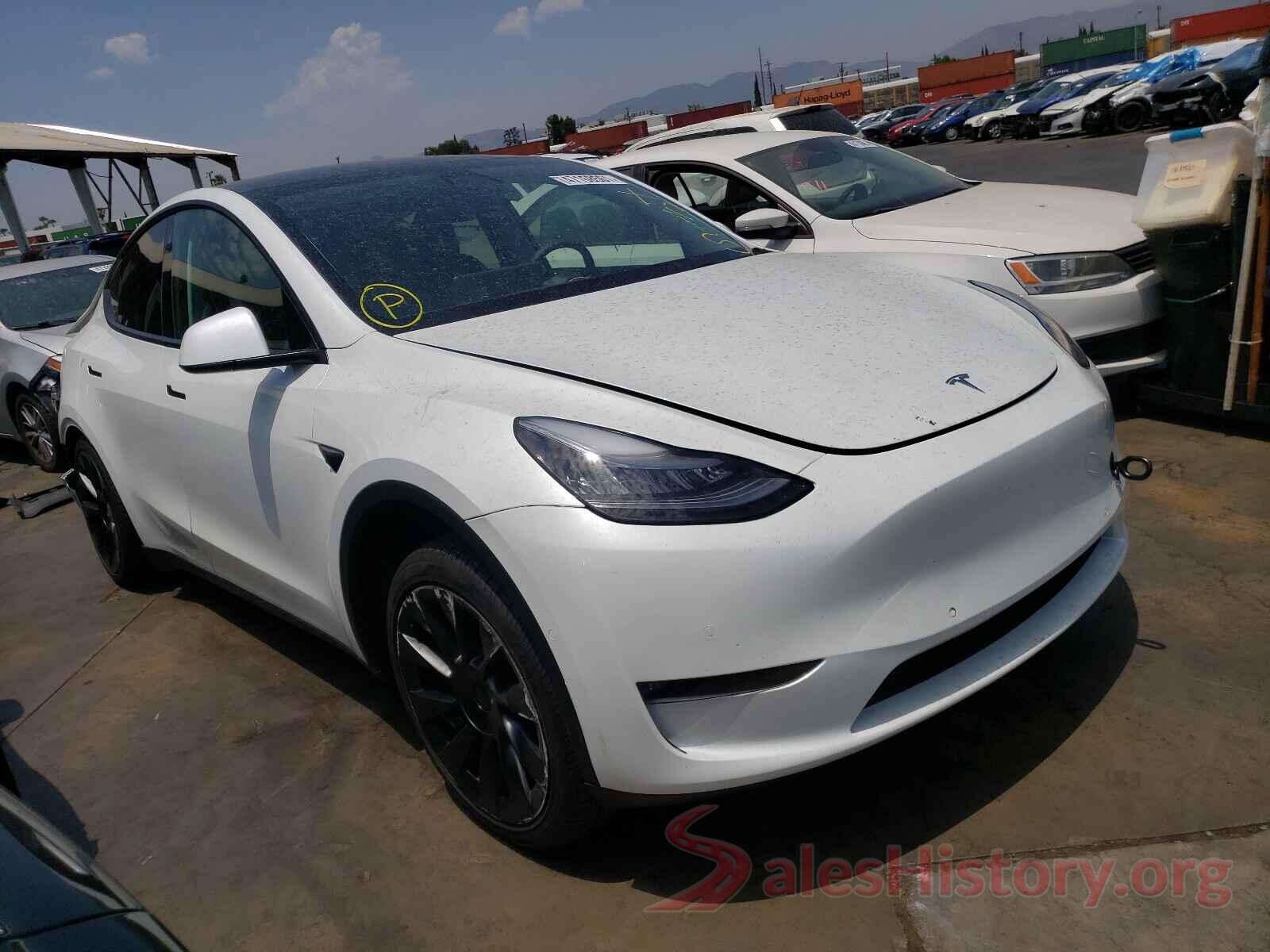 5YJYGDEE8MF097403 2021 TESLA MODEL Y