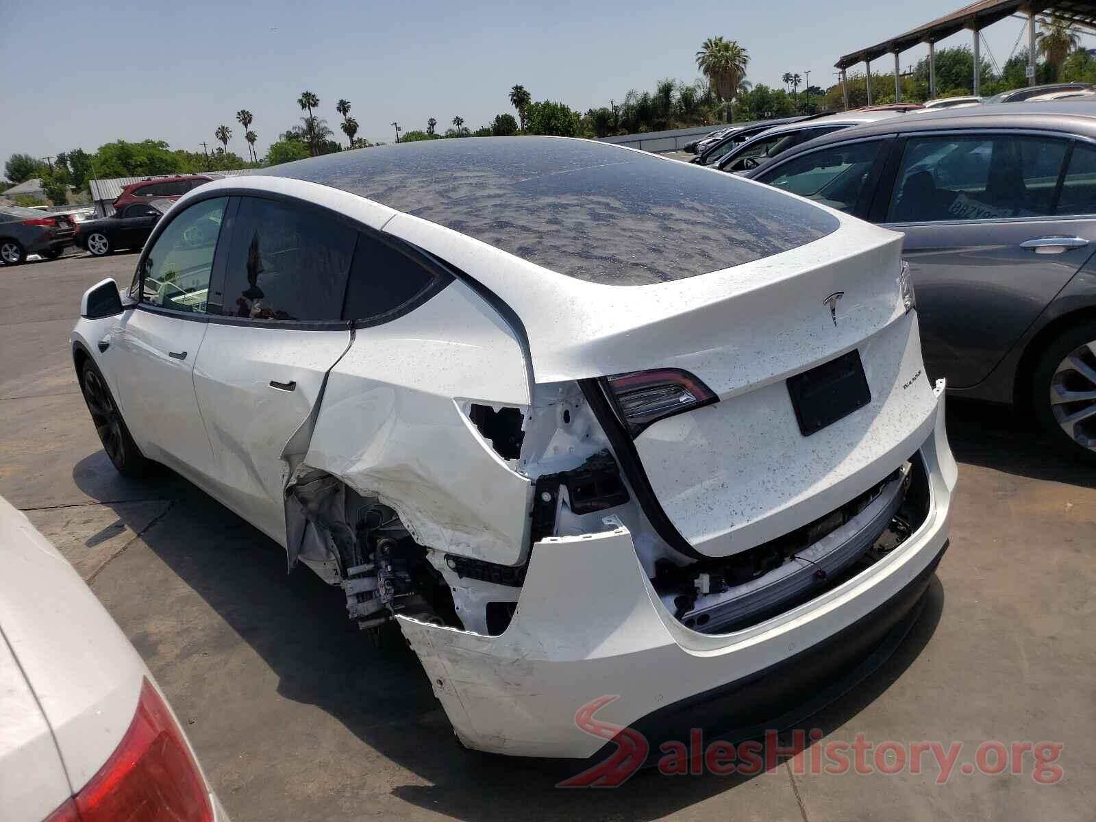 5YJYGDEE8MF097403 2021 TESLA MODEL Y